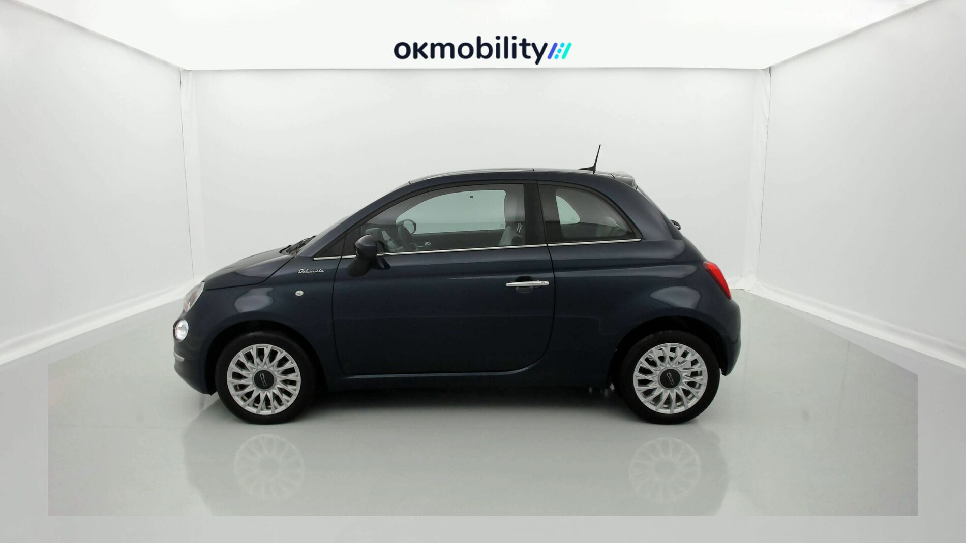fiat 500 dolcevita 1.0 HYBRID 70 MHEV 2023 azul di pinto di blu 3
