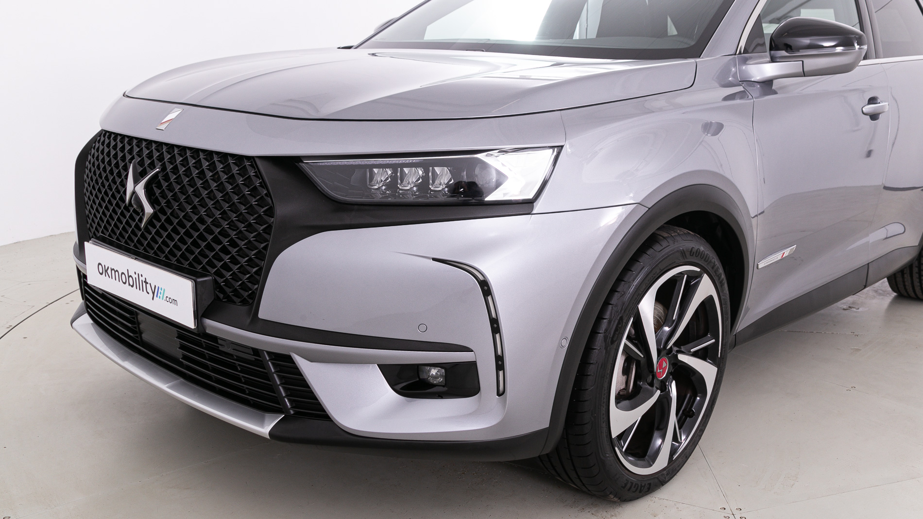ds ds7 crossback performance line + E-TENSE 300 CA 2021 gris artense 30