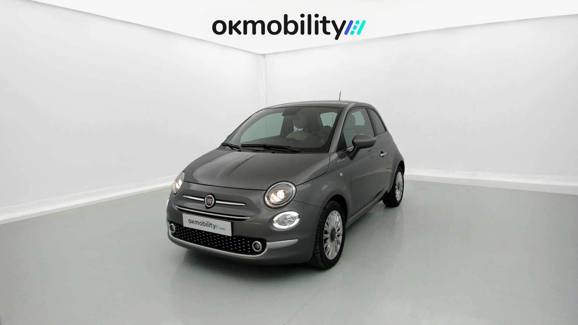 fiat 500 dolcevita 1.0 HYBRID 70 MHEV 2023 gris pompei 1