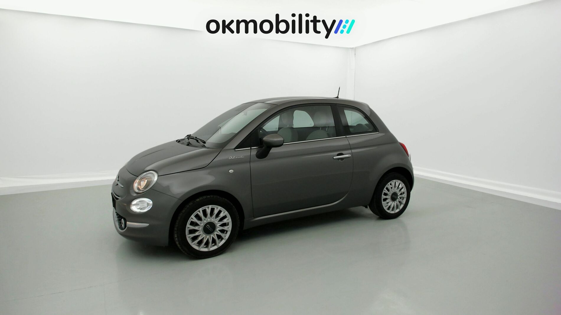 fiat 500 dolcevita 1.0 HYBRID 70 MHEV 2023 gris pompei 5