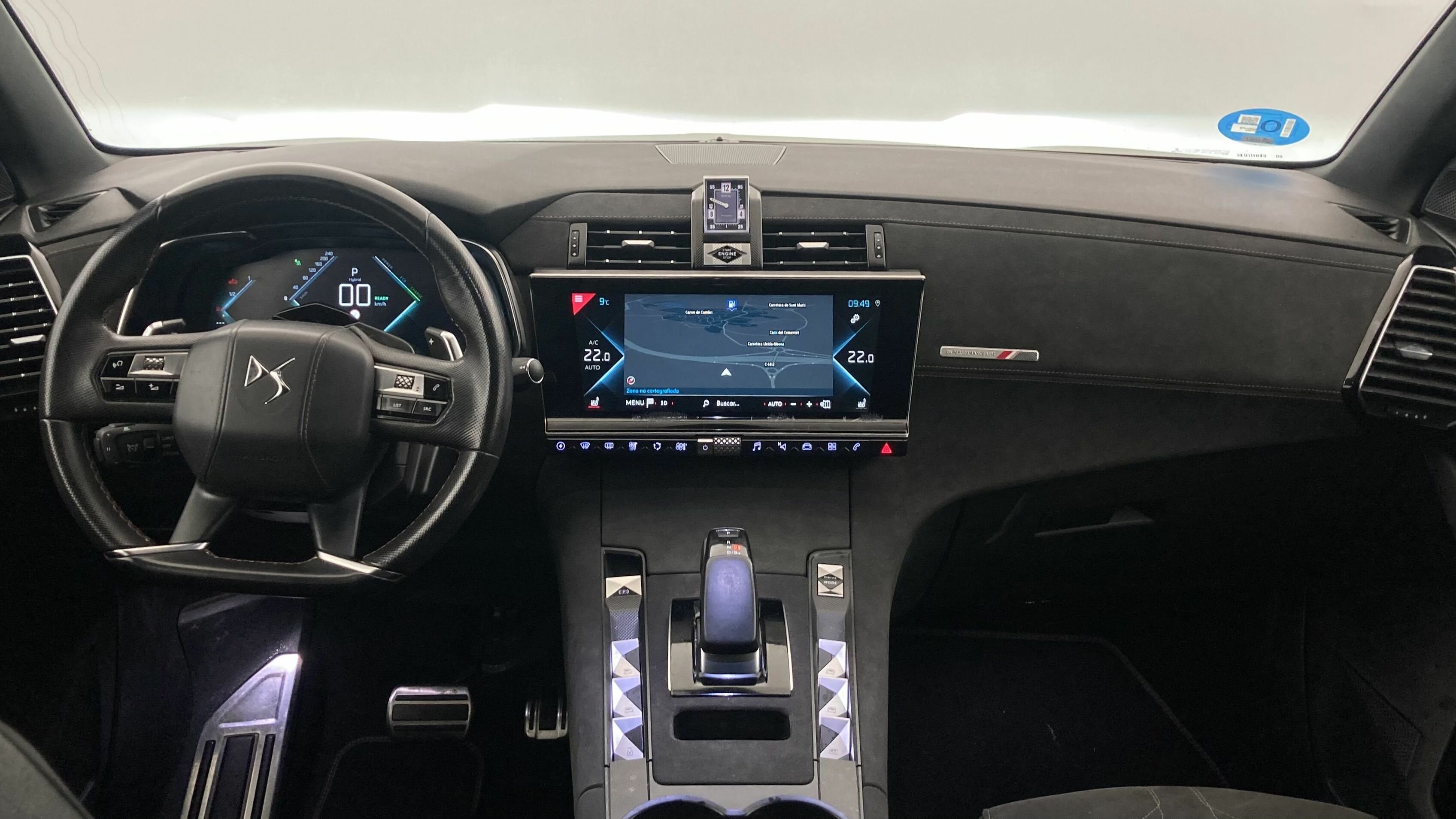 ds ds7 crossback performance line + E-TENSE 300 CA 2021 gris artense 35