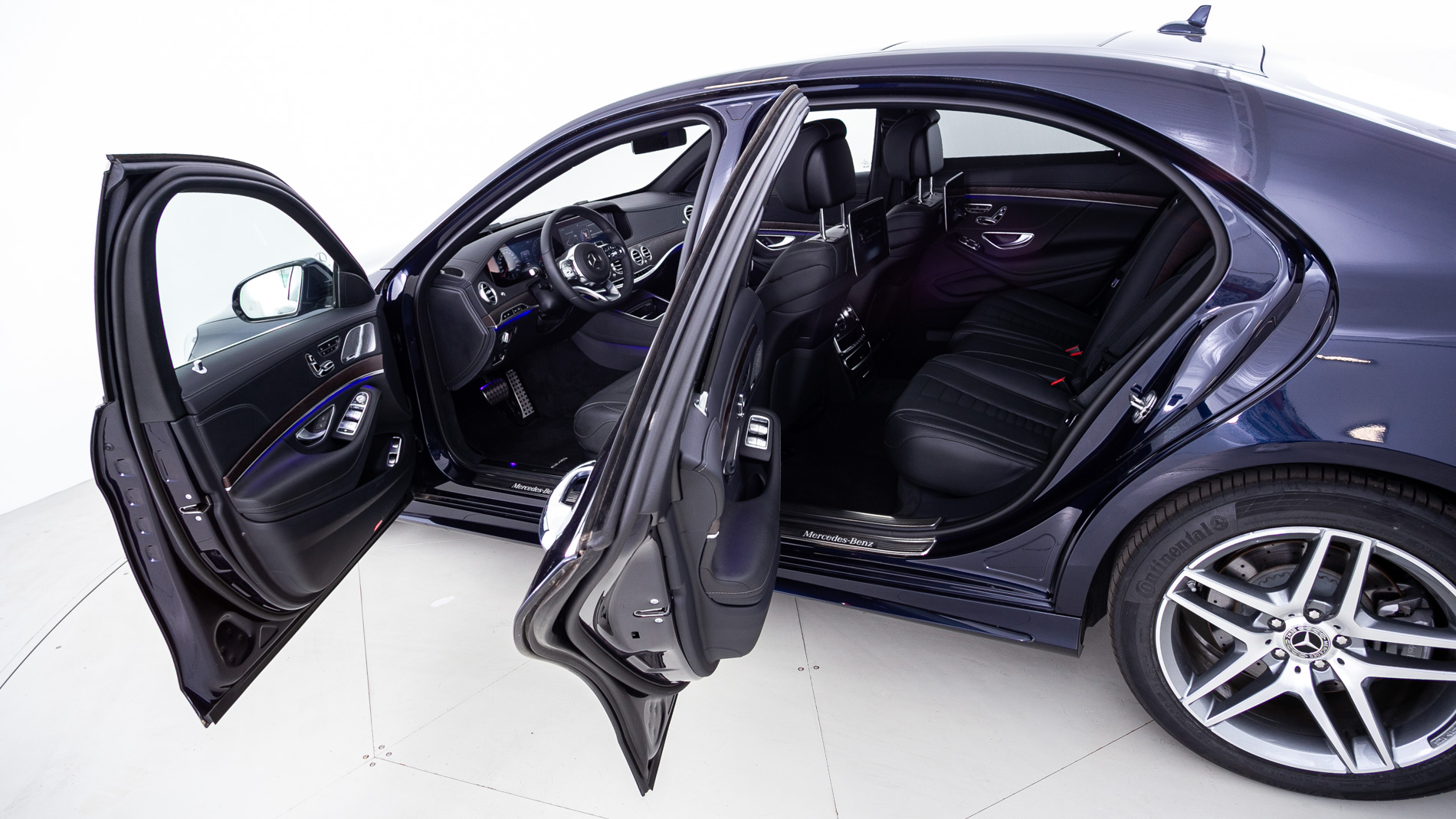 mercedes benz s 560 e largo amg line 560E 476 PHEV 2021 azul cavansita 15