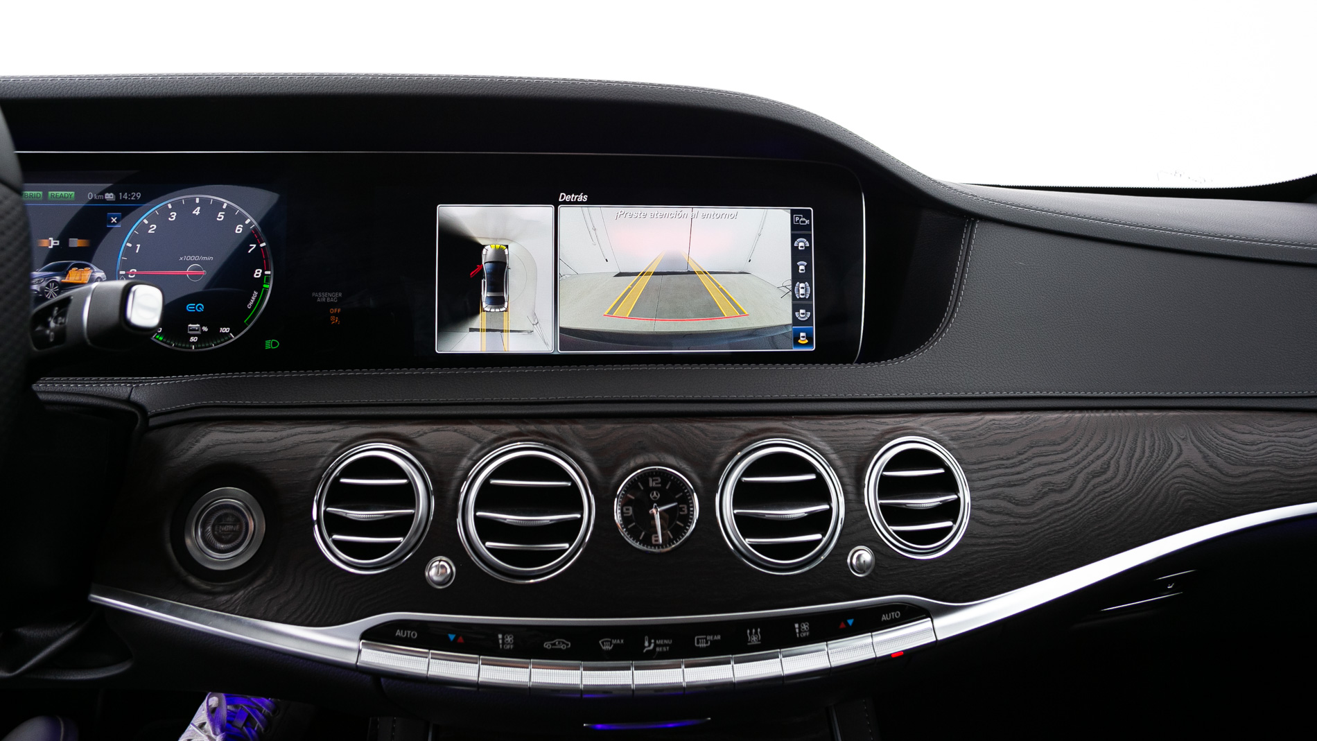 mercedes benz s 560 e largo amg line 560E 476 PHEV 2021 azul cavansita 22