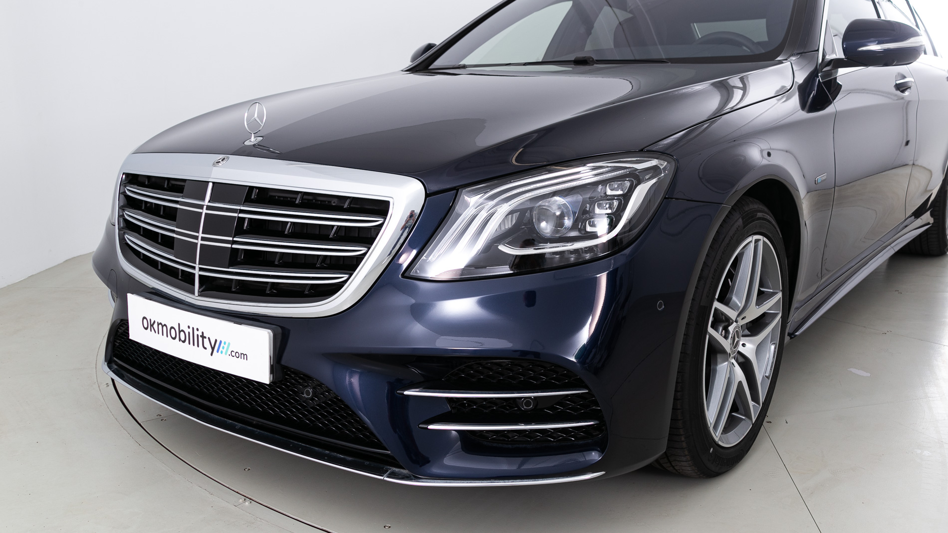 mercedes benz s 560 e largo amg line 560E 476 PHEV 2021 azul cavansita 31