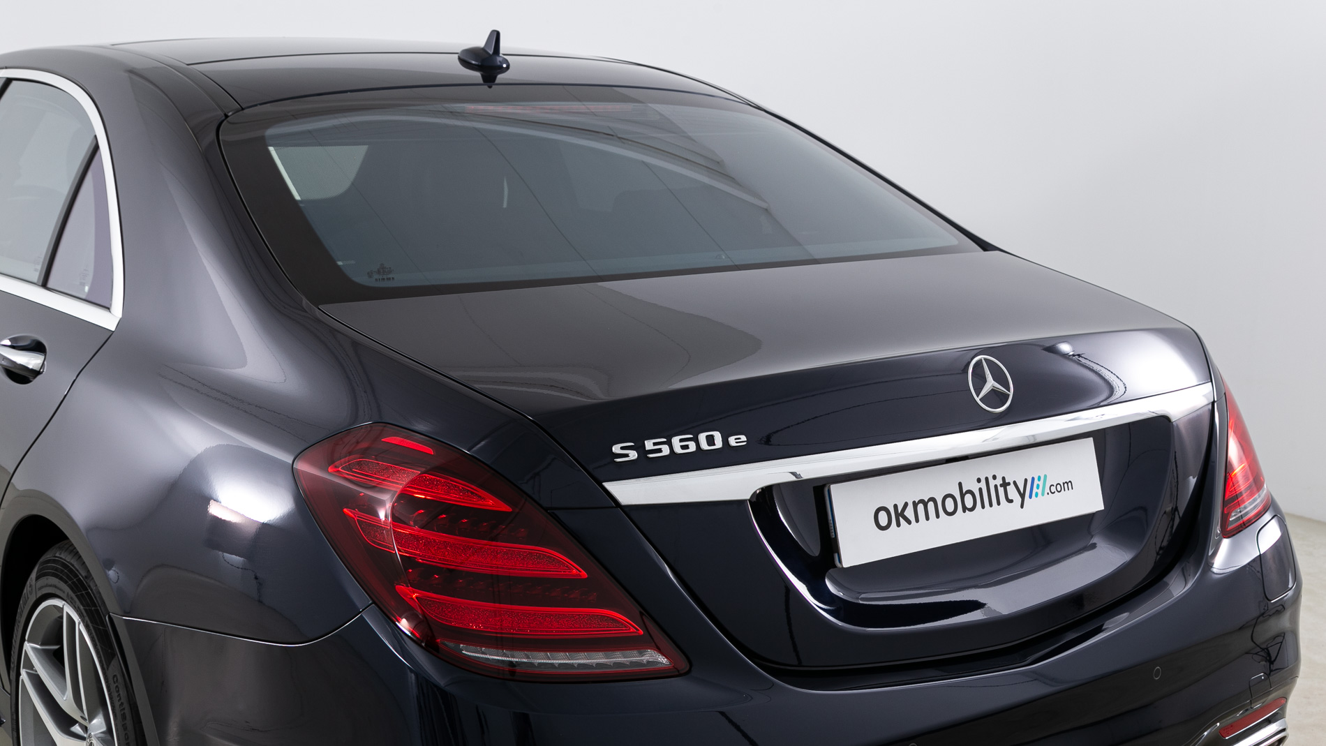 mercedes benz s 560 e largo amg line 560E 476 PHEV 2021 azul cavansita 39