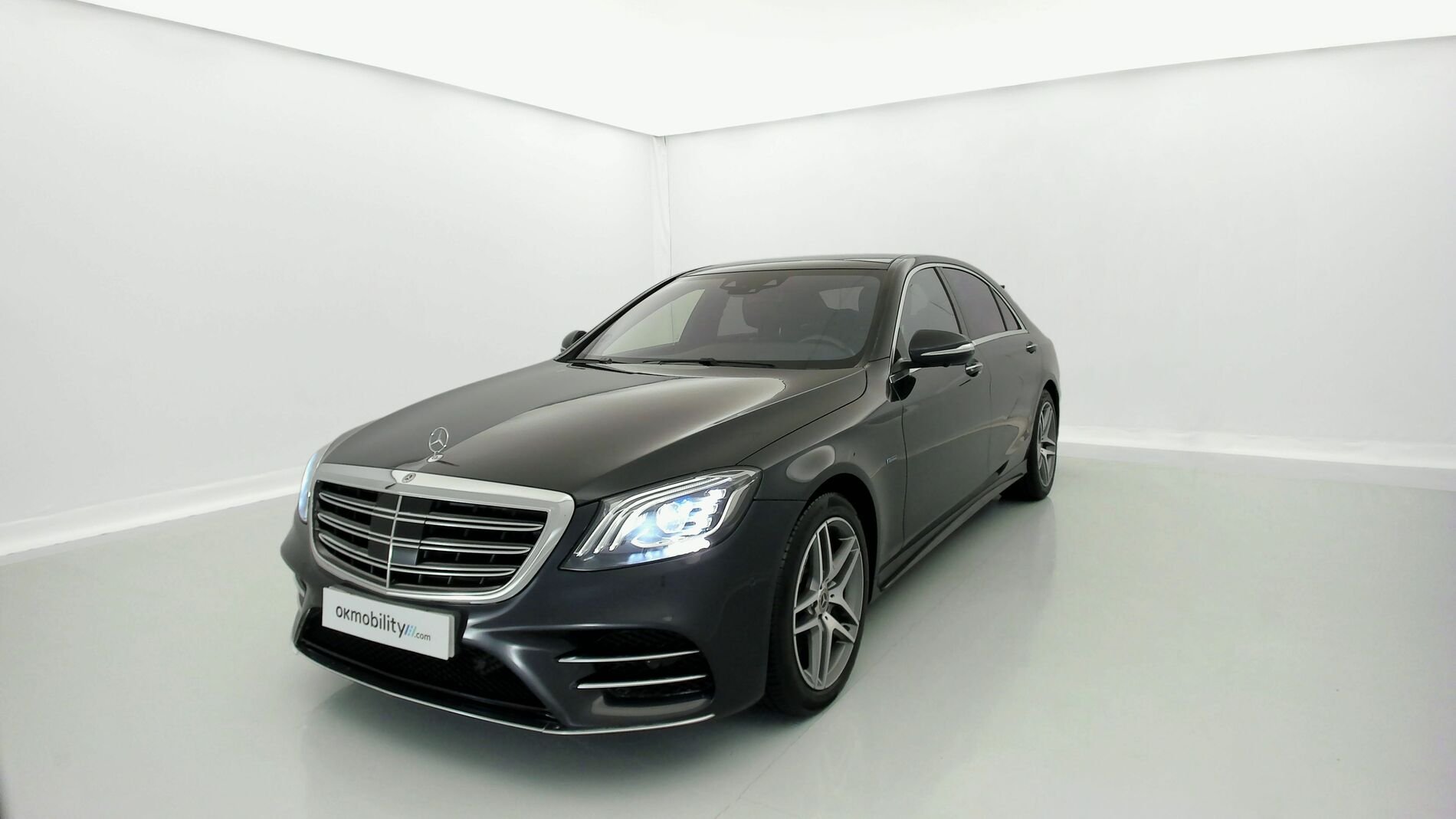 mercedes benz s 560 e largo amg line 560E 476 PHEV 2021 azul antracita 1