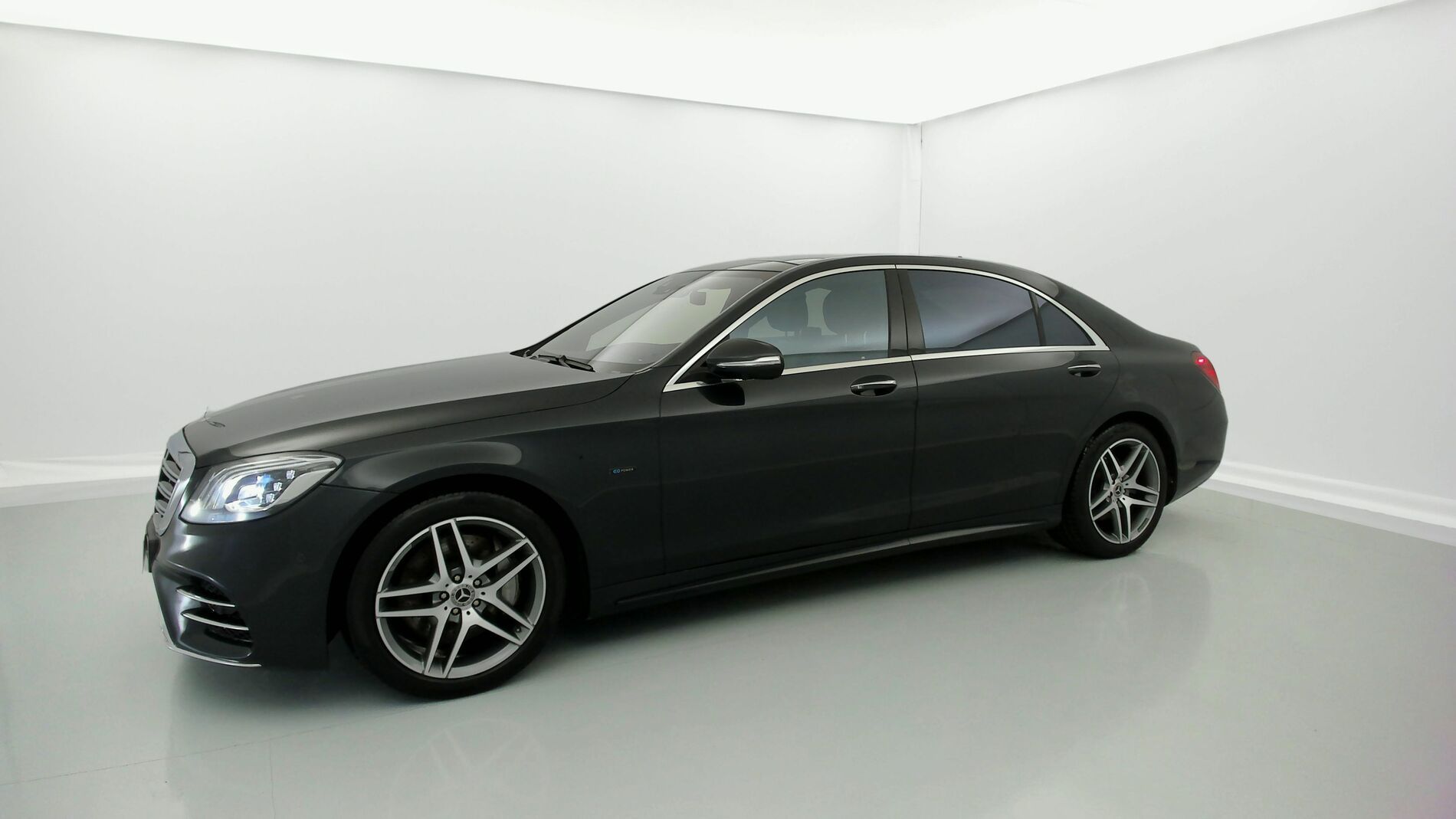 mercedes benz s 560 e largo amg line 560E 476 PHEV 2021 azul antracita 2