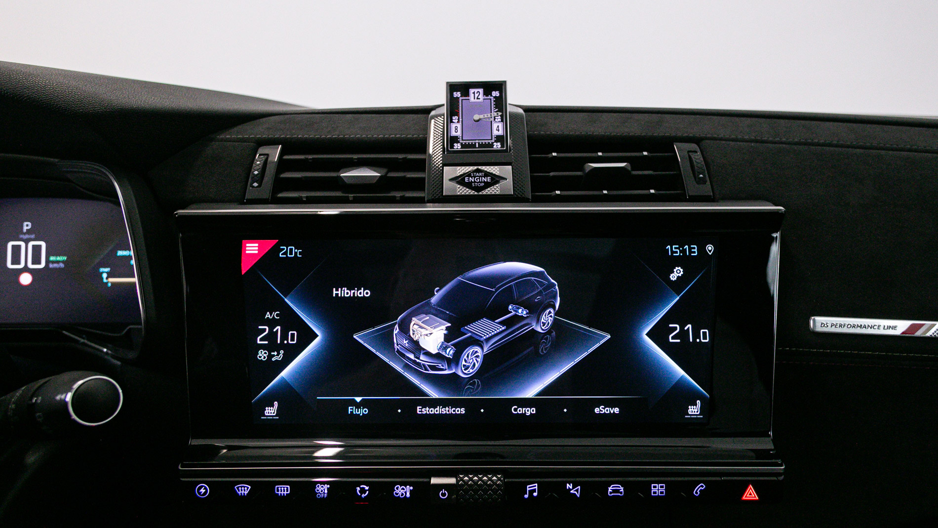 ds ds7 crossback performance line + E-TENSE 300 CA 2021 gris artense 18