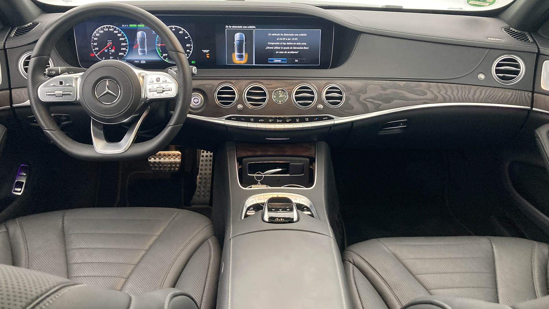 mercedes benz s 560 e largo amg line 560E 476 PHEV 2021 azul cavansita 15