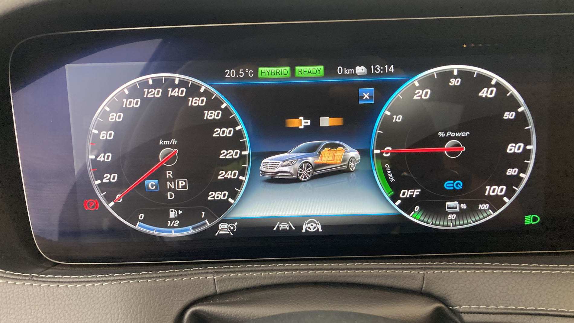 mercedes benz s 560 e largo amg line 560E 476 PHEV 2021 azul cavansita 17