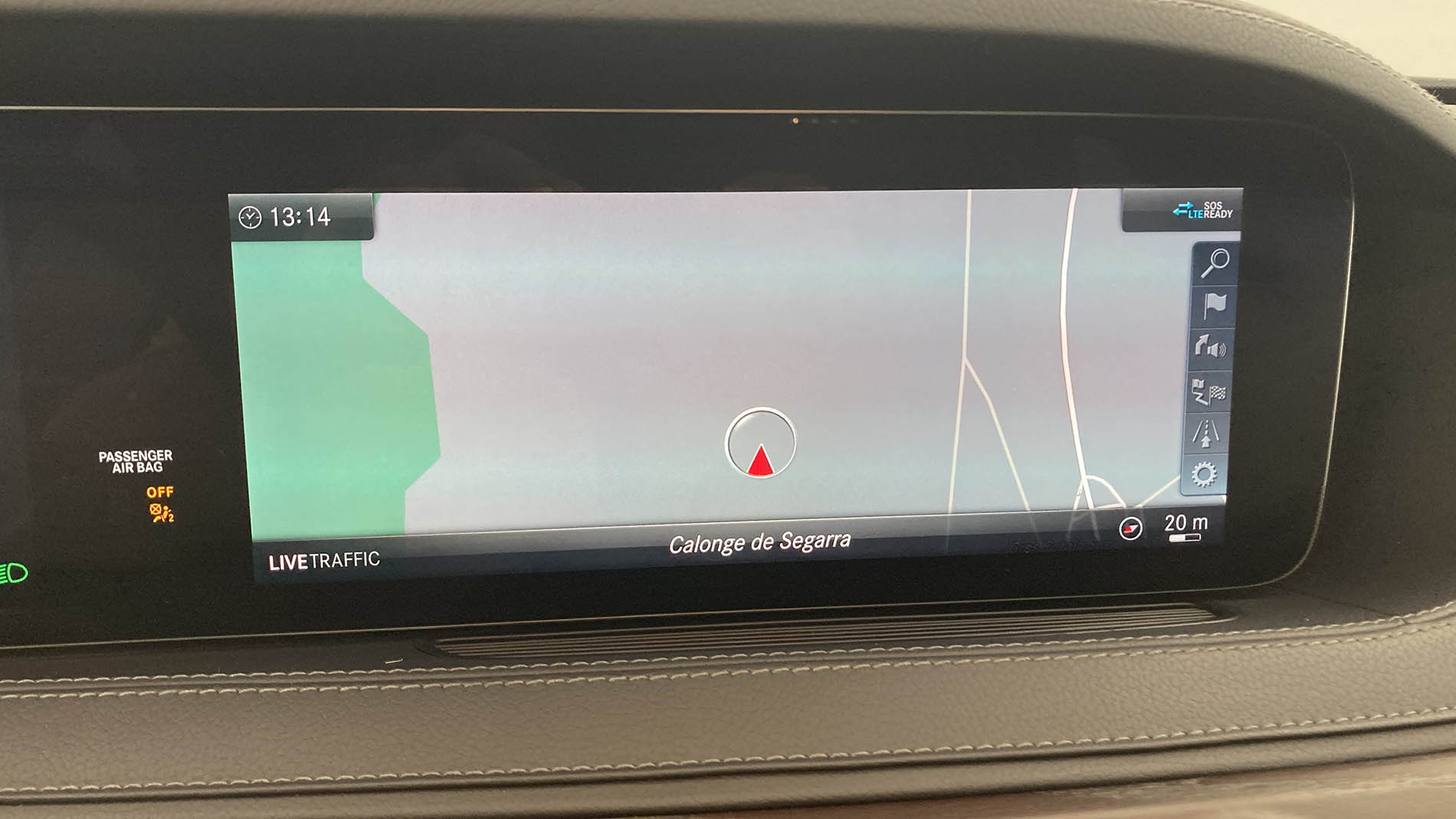 mercedes benz s 560 e largo amg line 560E 476 PHEV 2021 azul cavansita 18