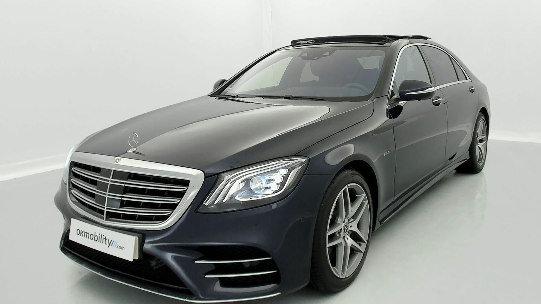 mercedes benz s 560 e largo amg line 560E 476 PHEV 2021 azul cavansita 1