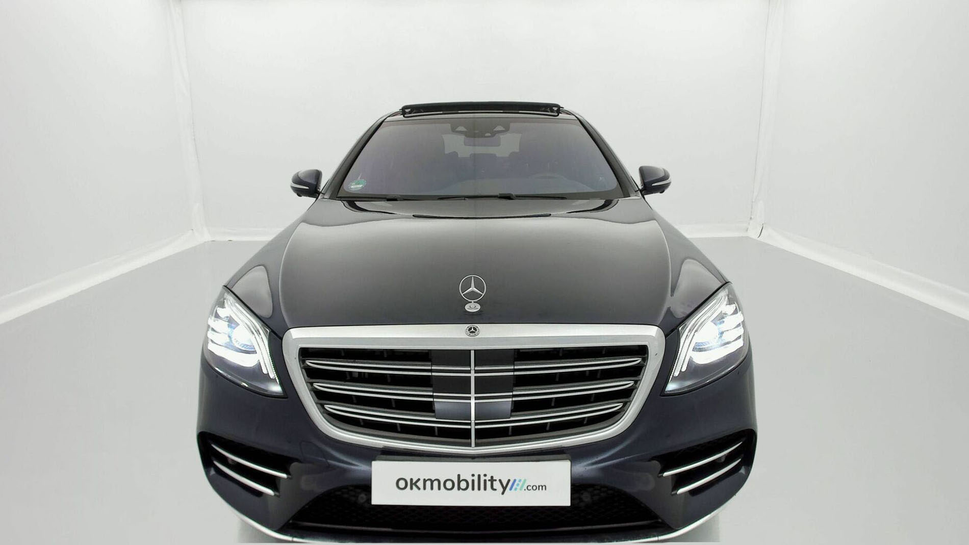 mercedes benz s 560 e largo amg line 560E 476 PHEV 2021 azul cavansita 4