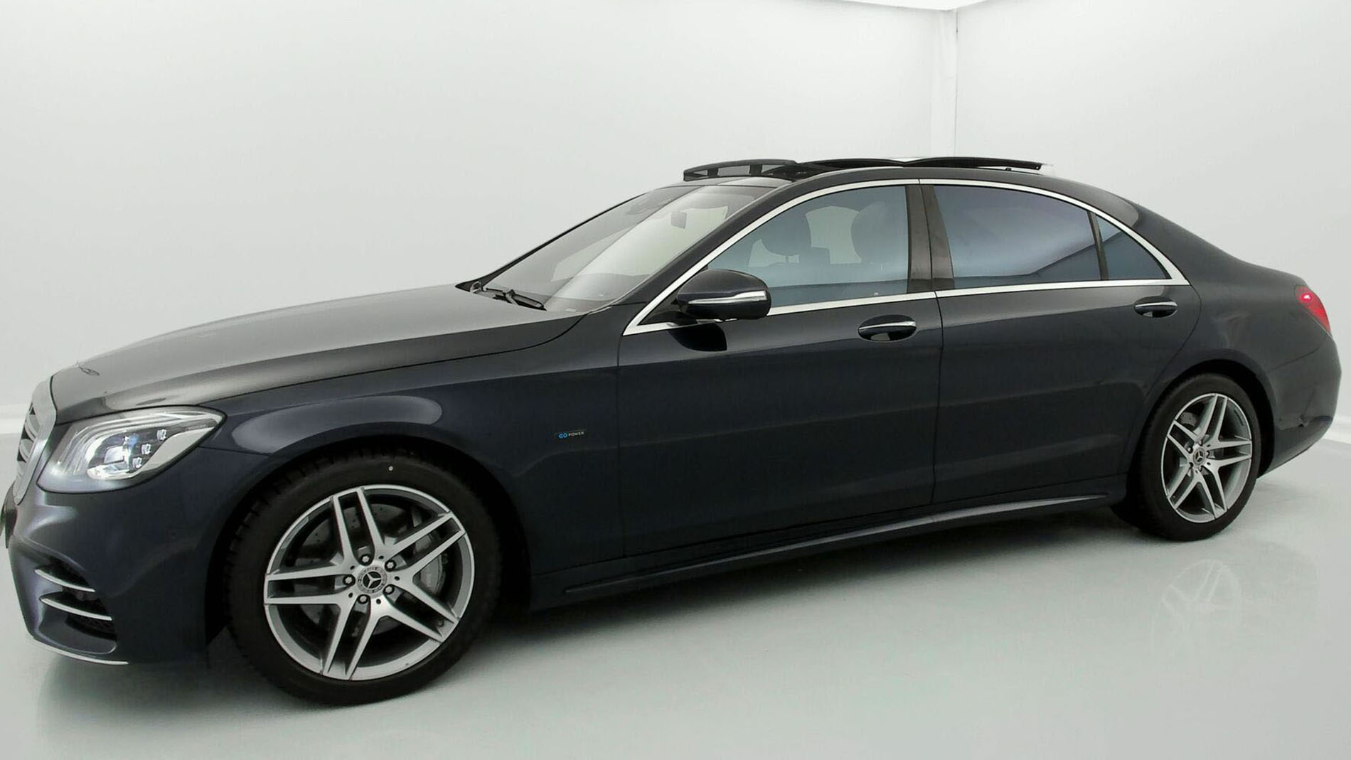 mercedes benz s 560 e largo amg line 560E 476 PHEV 2021 azul cavansita 5