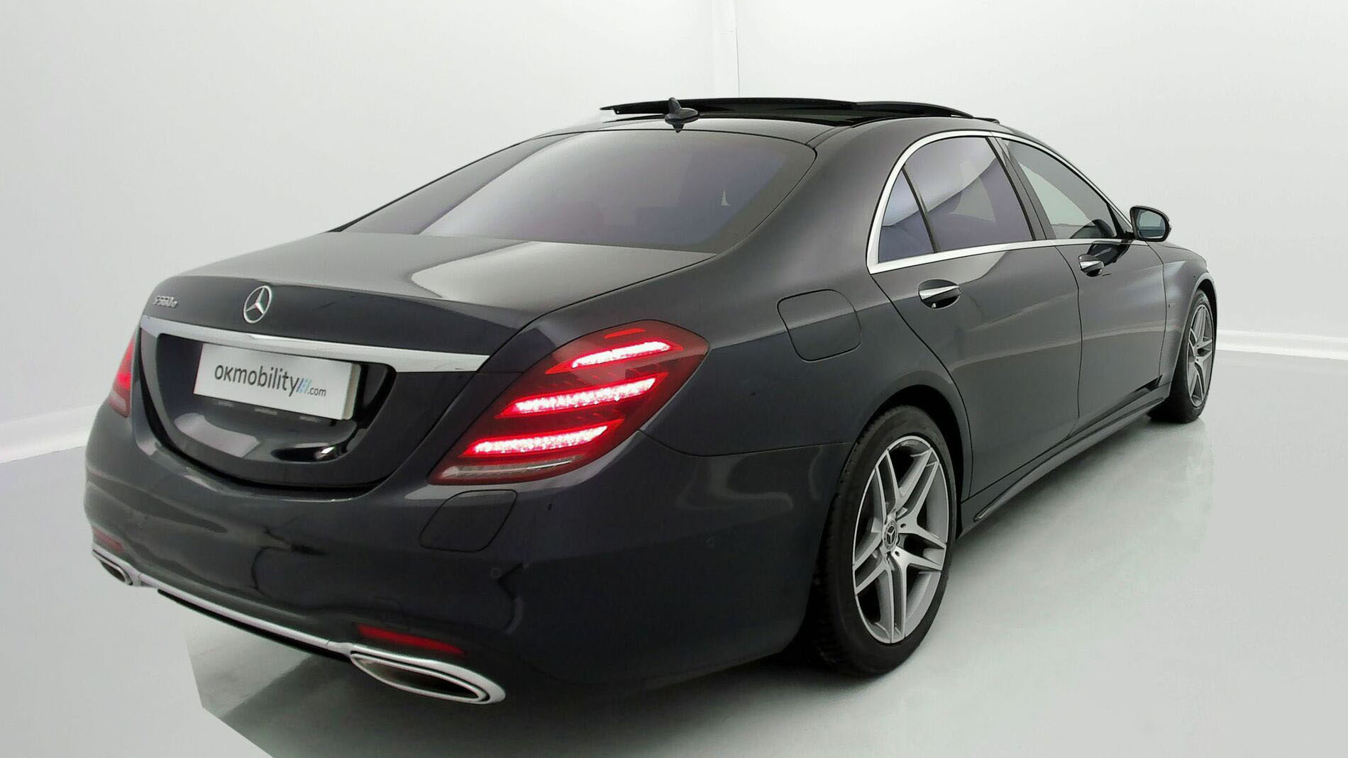 mercedes benz s 560 e largo amg line 560E 476 PHEV 2021 azul cavansita 11