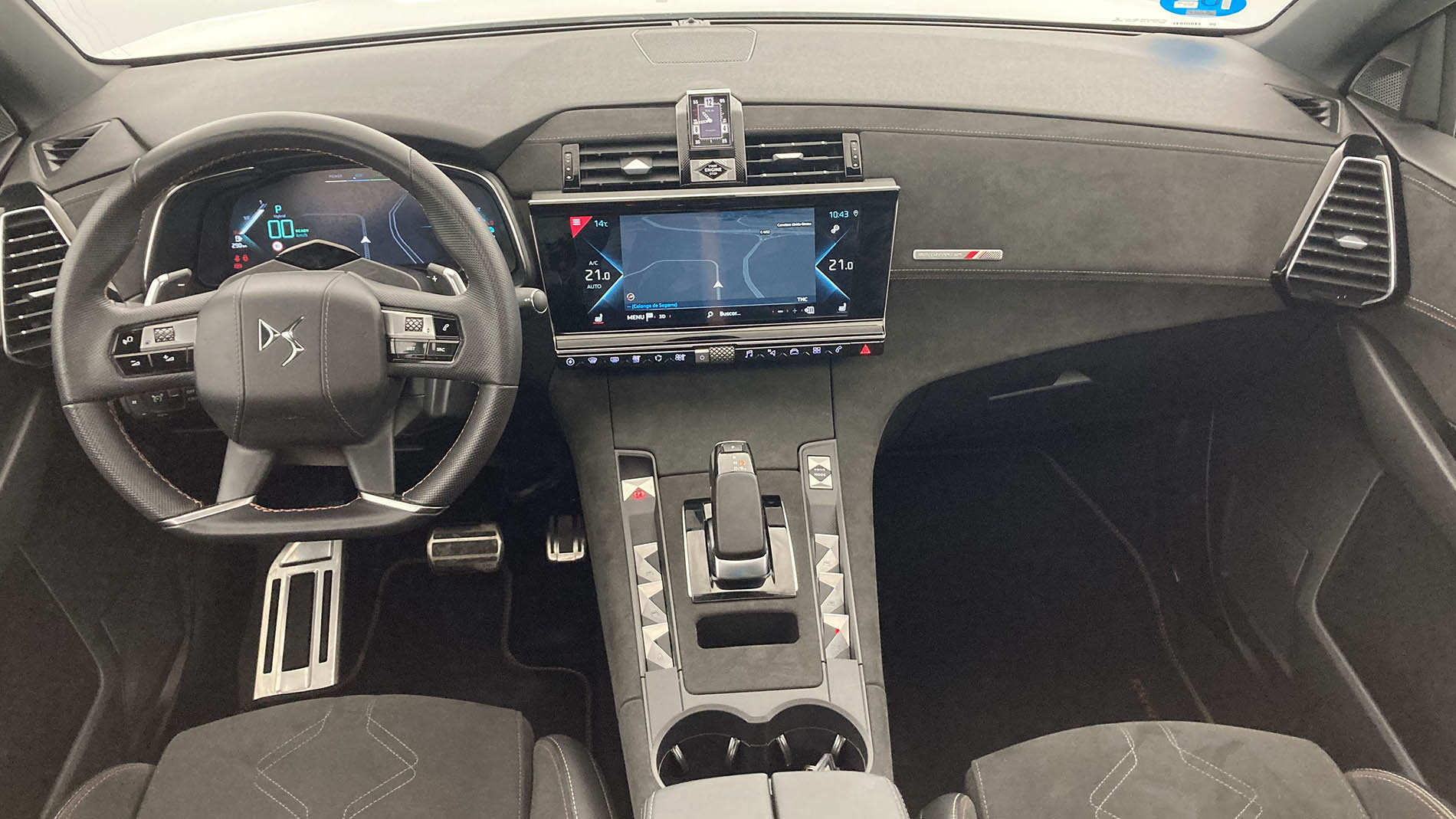 ds ds7 crossback performance line + E-TENSE 300 CA 2021 crystal pearl 16