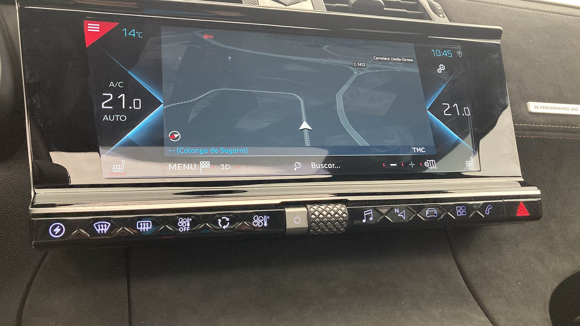 ds ds7 crossback performance line + E-TENSE 300 CA 2021 crystal pearl 19