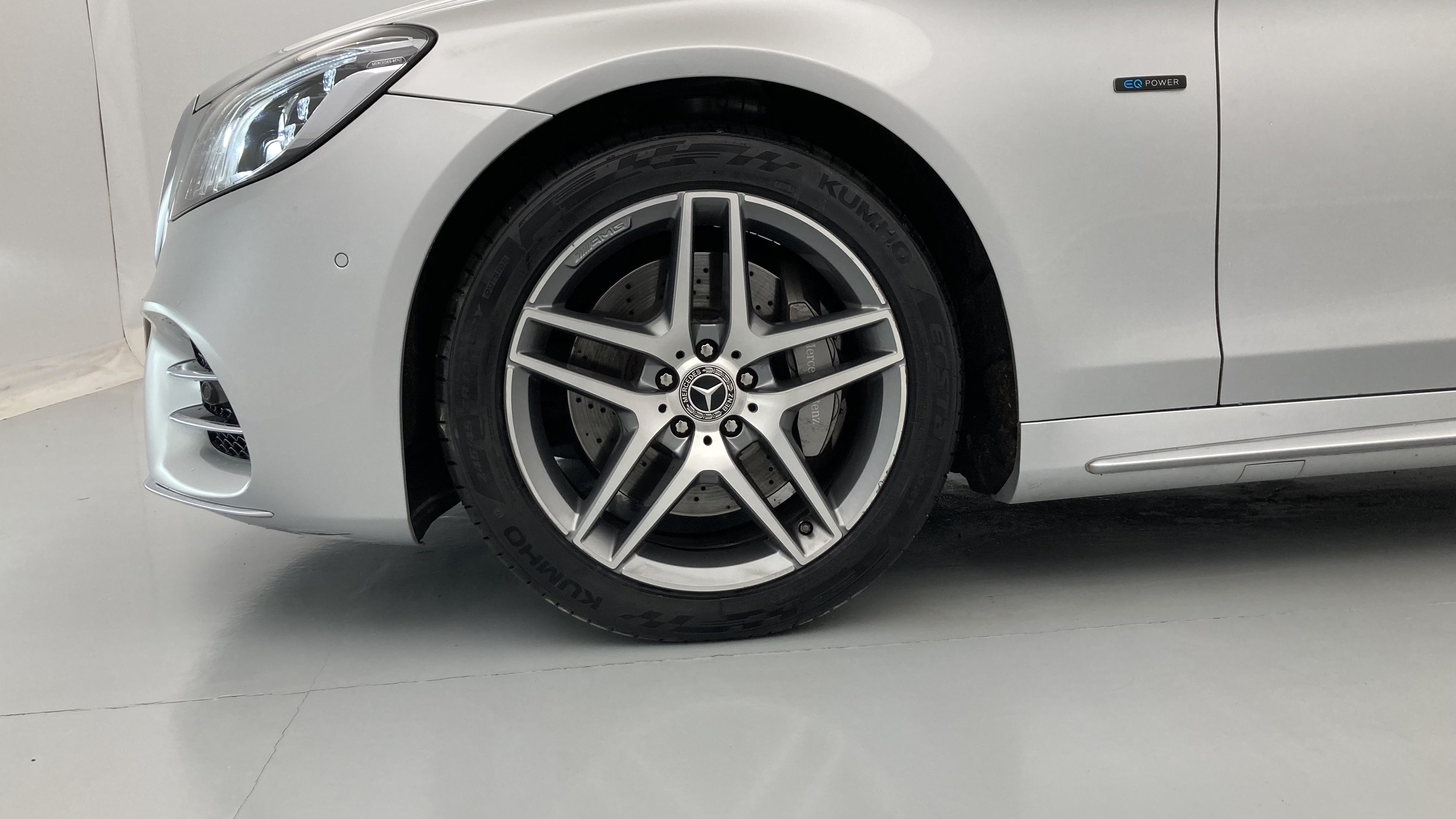 mercedes benz s 560 e largo amg line 560E 476CV PHEV 2021 plata iridio 35