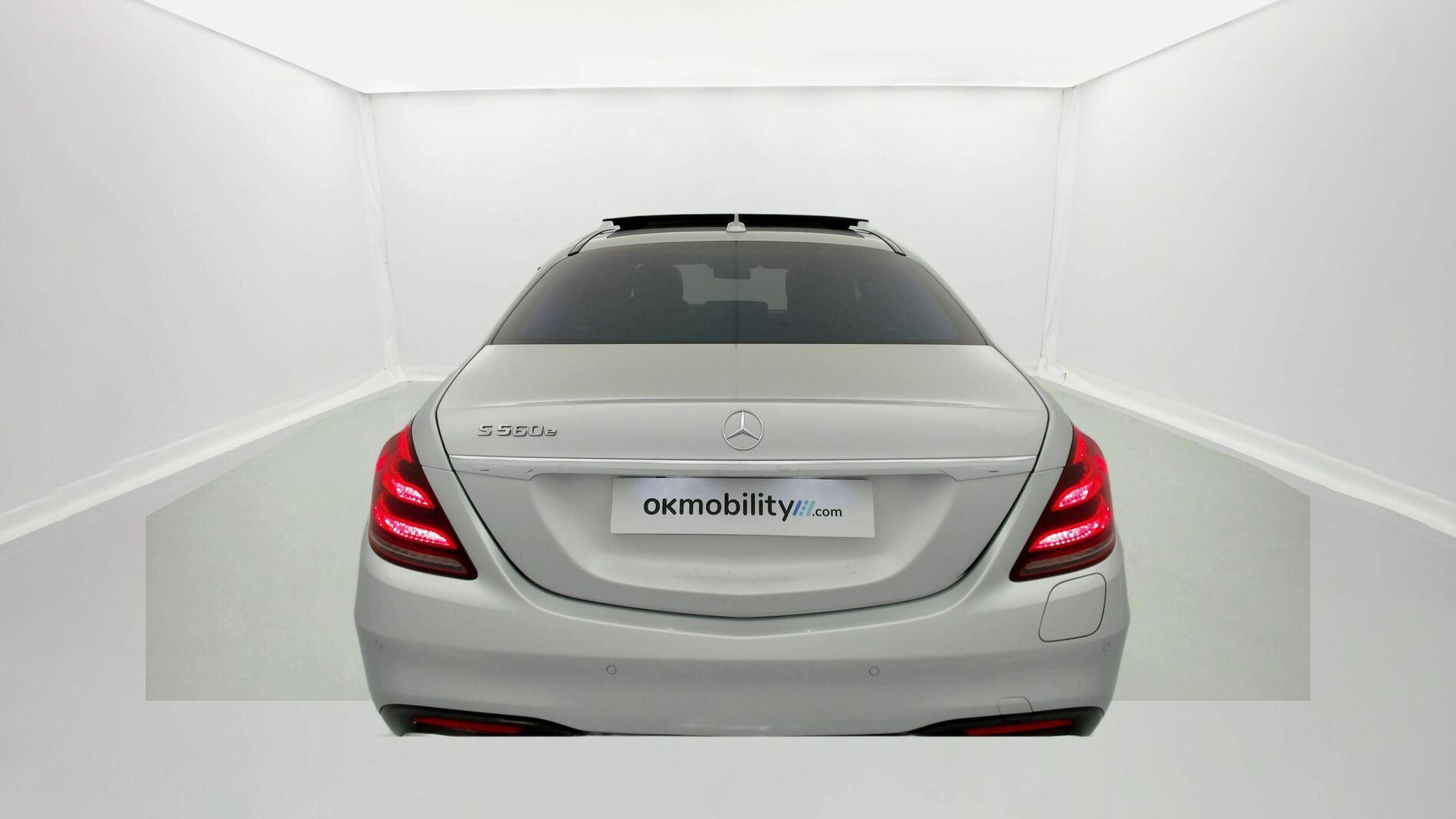 mercedes benz s 560 e largo amg line 560E 476CV PHEV 2021 plata iridio 5