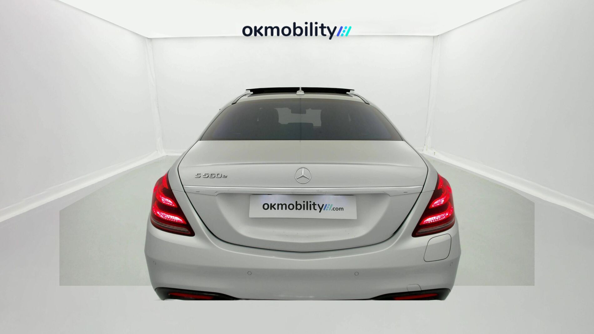 mercedes benz s 560 e largo amg line 560E 476CV PHEV 2021 plata iridio 5