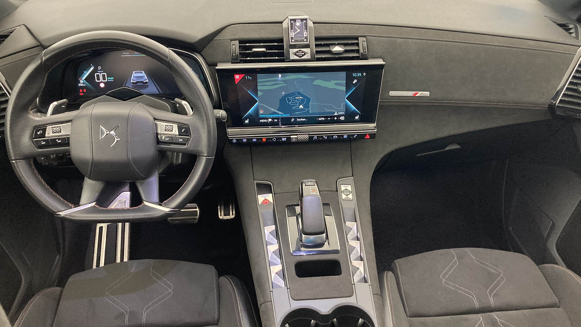 ds ds7 crossback performance line + E-TENSE 300 CA 2021 negro perla 14