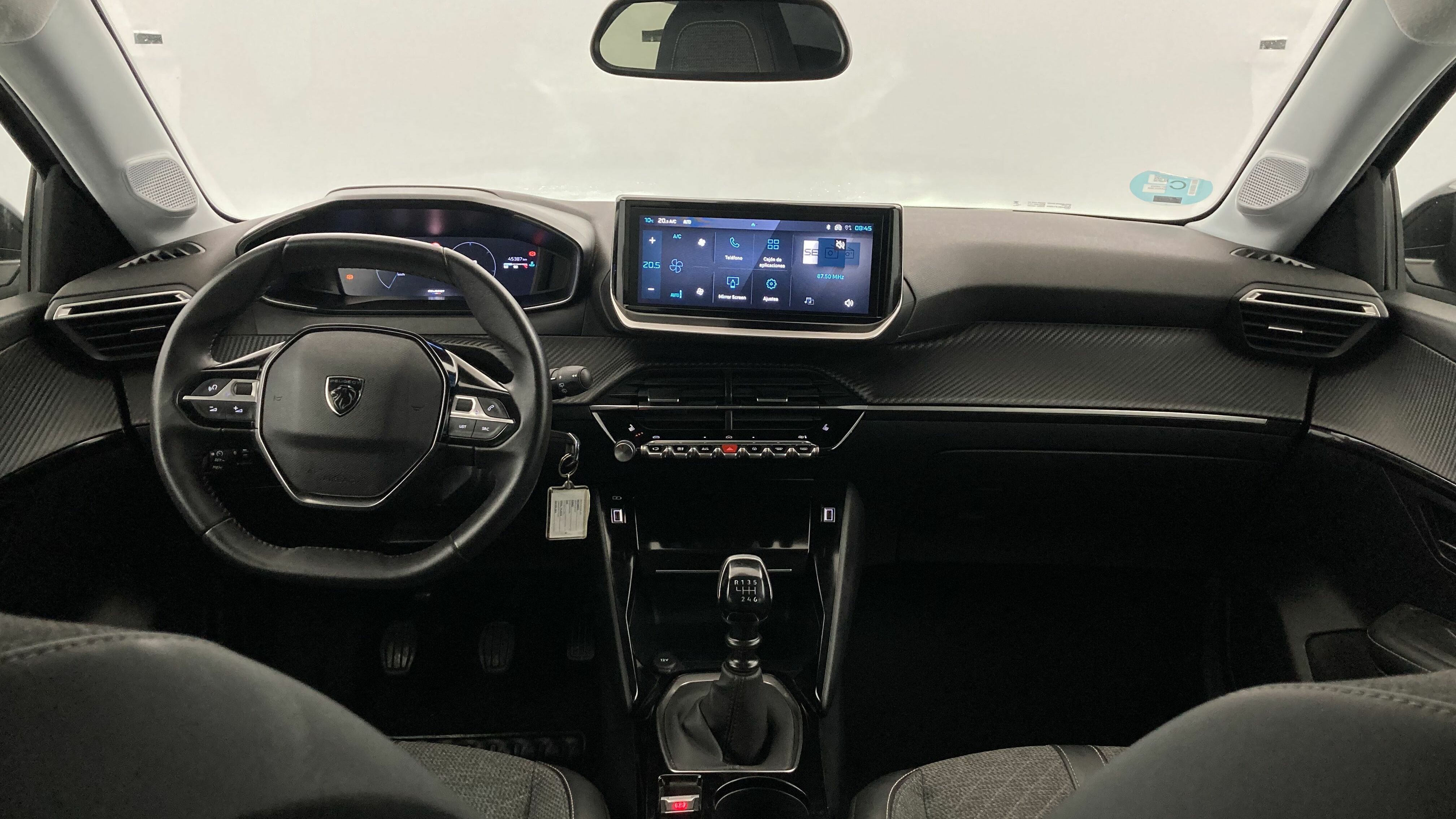 peugeot 208 allure 1.2 PURETECH 100 2024 gris selenium 15