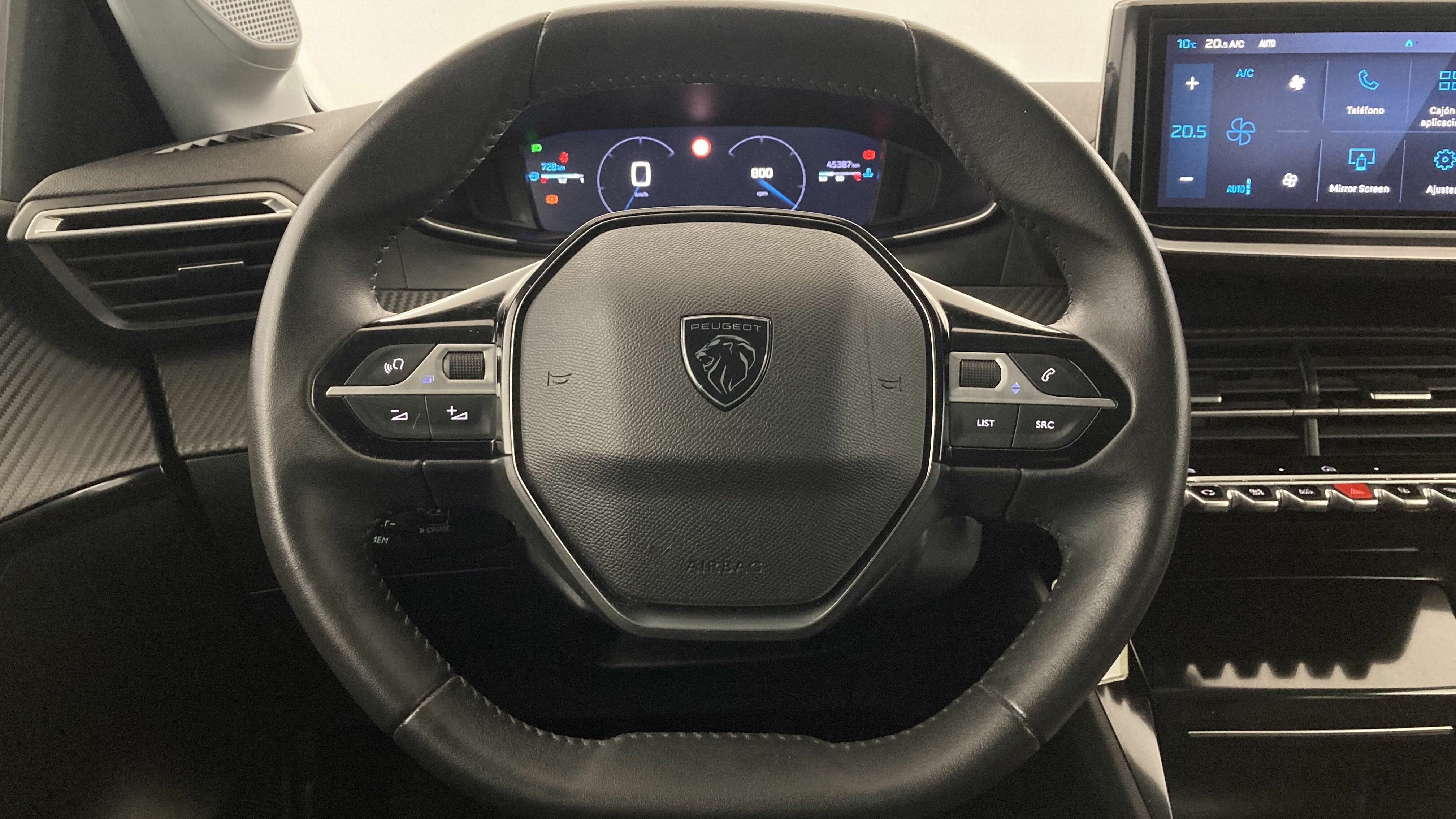 peugeot 208 allure 1.2 PURETECH 100 2024 gris selenium 16