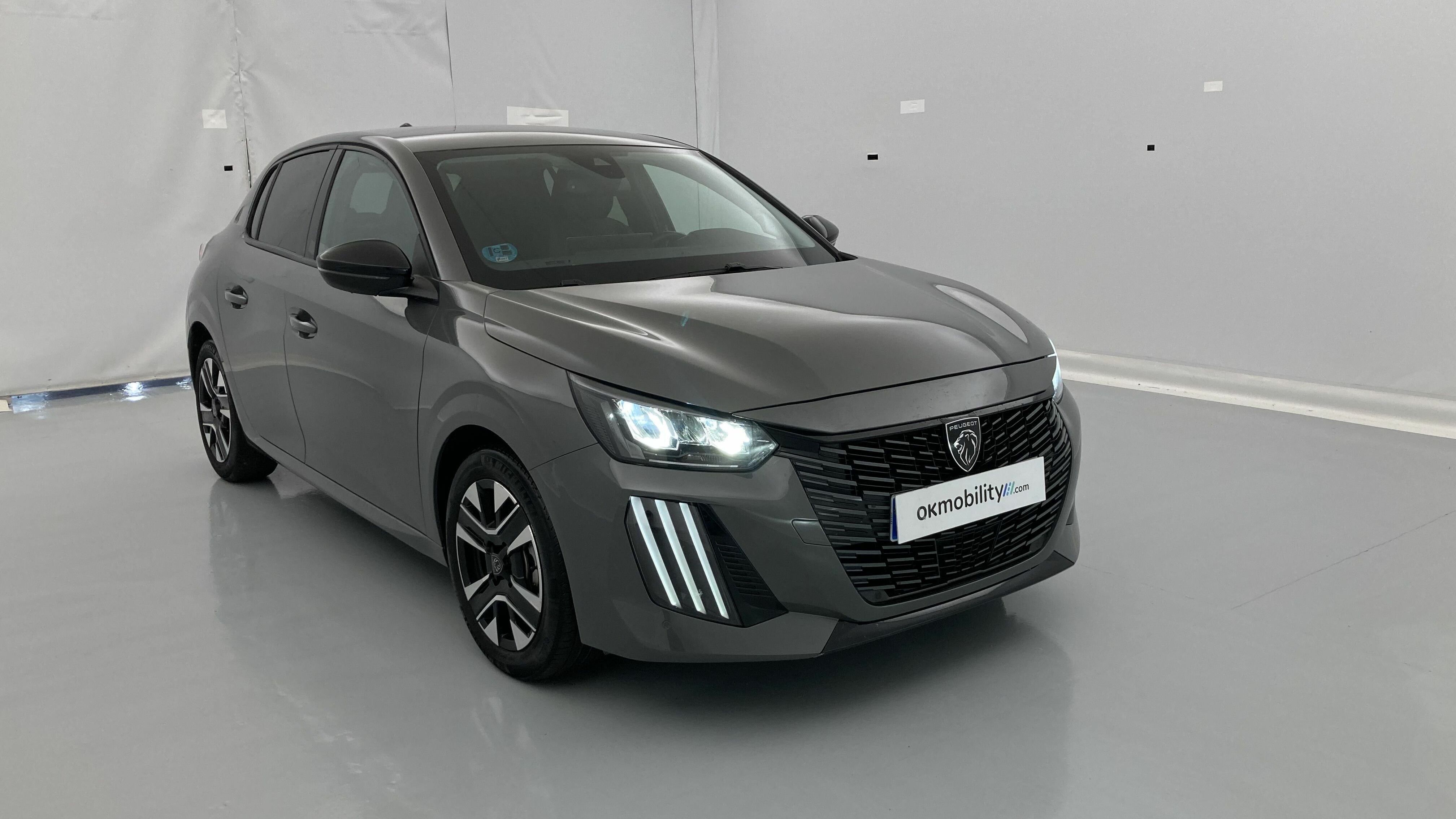 peugeot 208 allure 1.2 PURETECH 100 2024 gris selenium 22