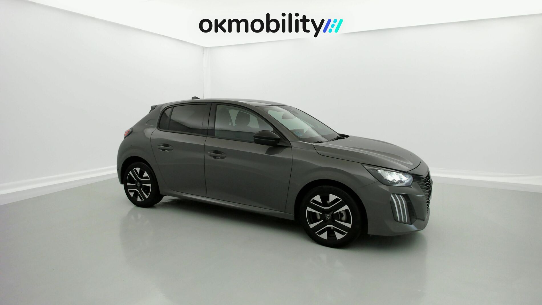 peugeot 208 allure 1.2 PURETECH 100 2024 gris selenium 2
