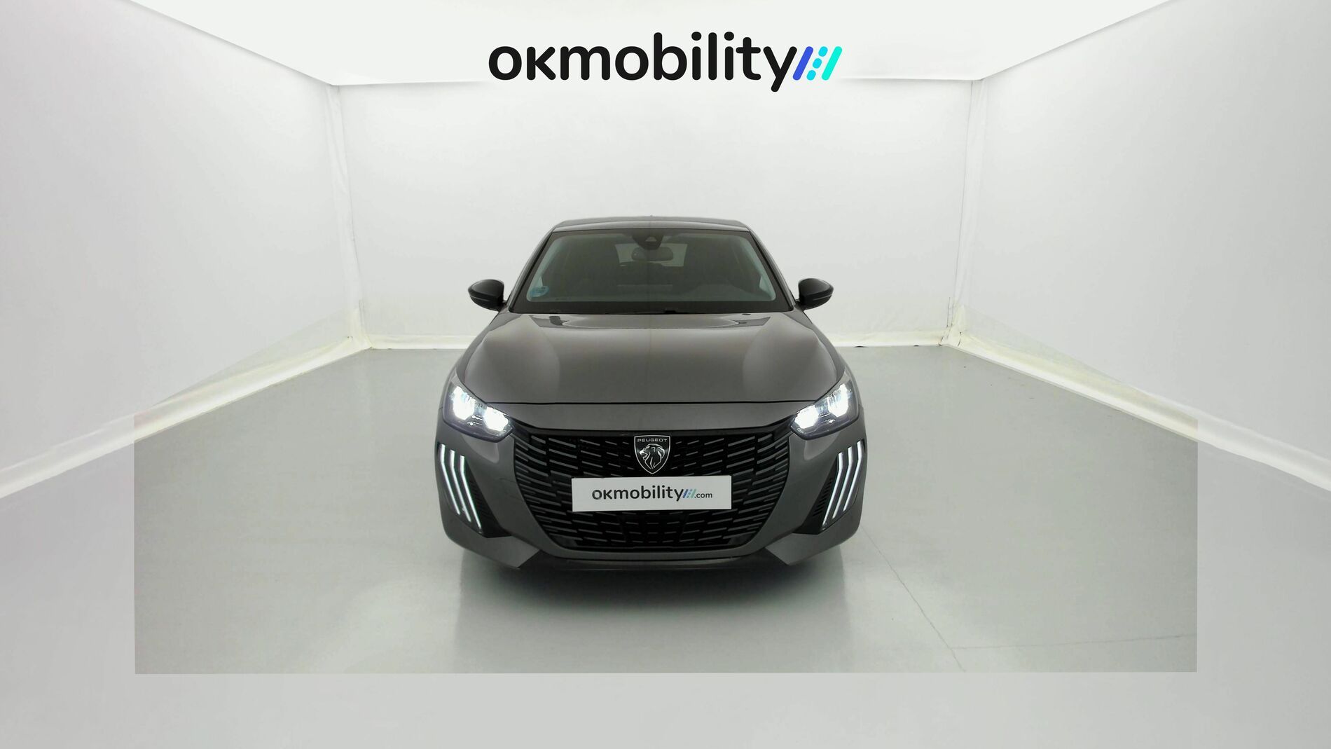 peugeot 208 allure 1.2 PURETECH 100 2024 gris selenium 3