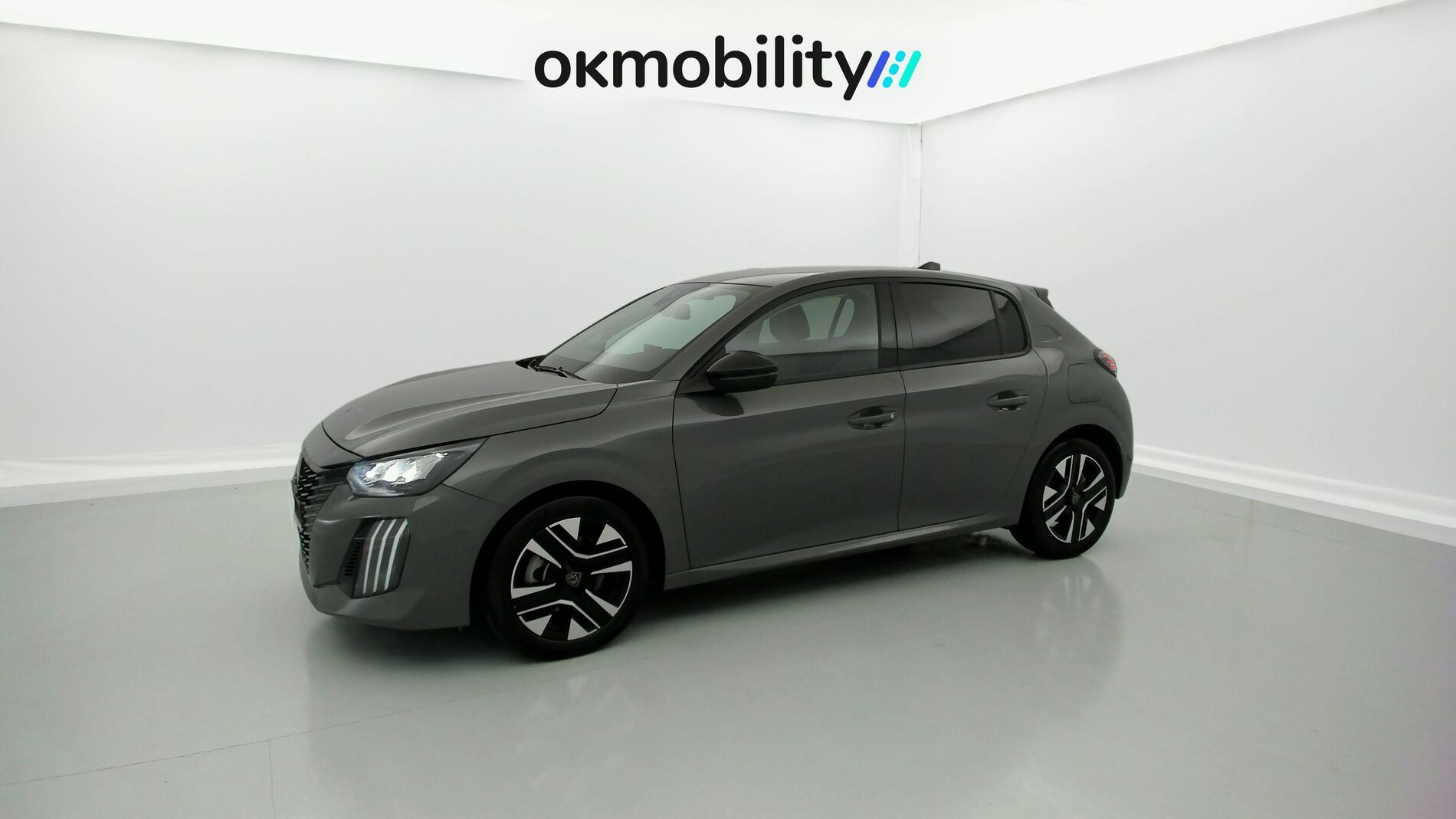 peugeot 208 allure 1.2 PURETECH 100 2024 gris selenium 4