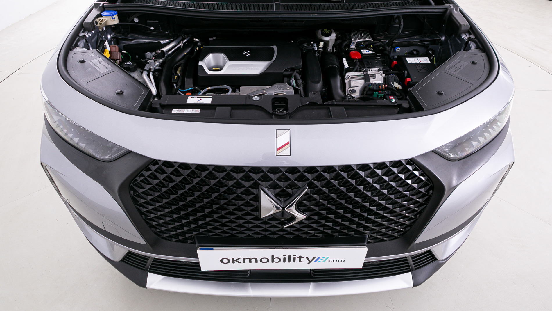 ds ds7 crossback performance line + E-TENSE 300 CA 2021 gris artense 36