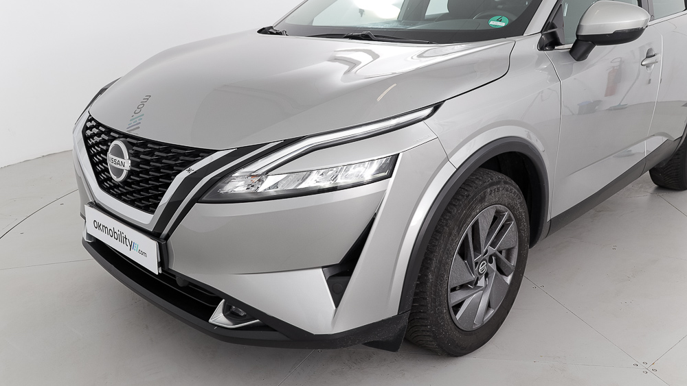 nissan qashqai acenta 1.3 DIG-T 140 MHEV 2022 silver metallic 28