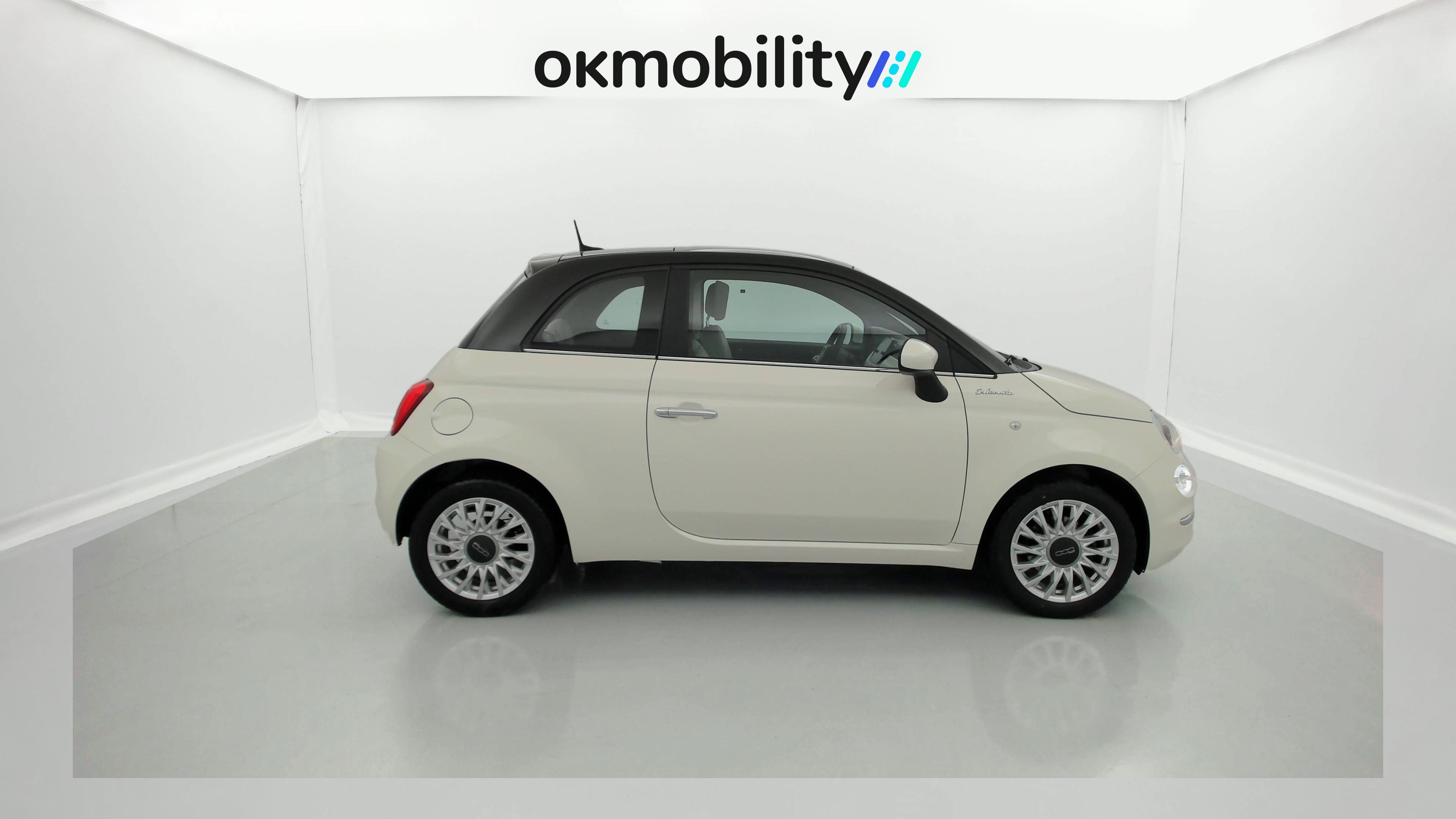 fiat 500 dolcevita 1.0 HYBRID 70 MHEV 2022 bicolor white/black 3