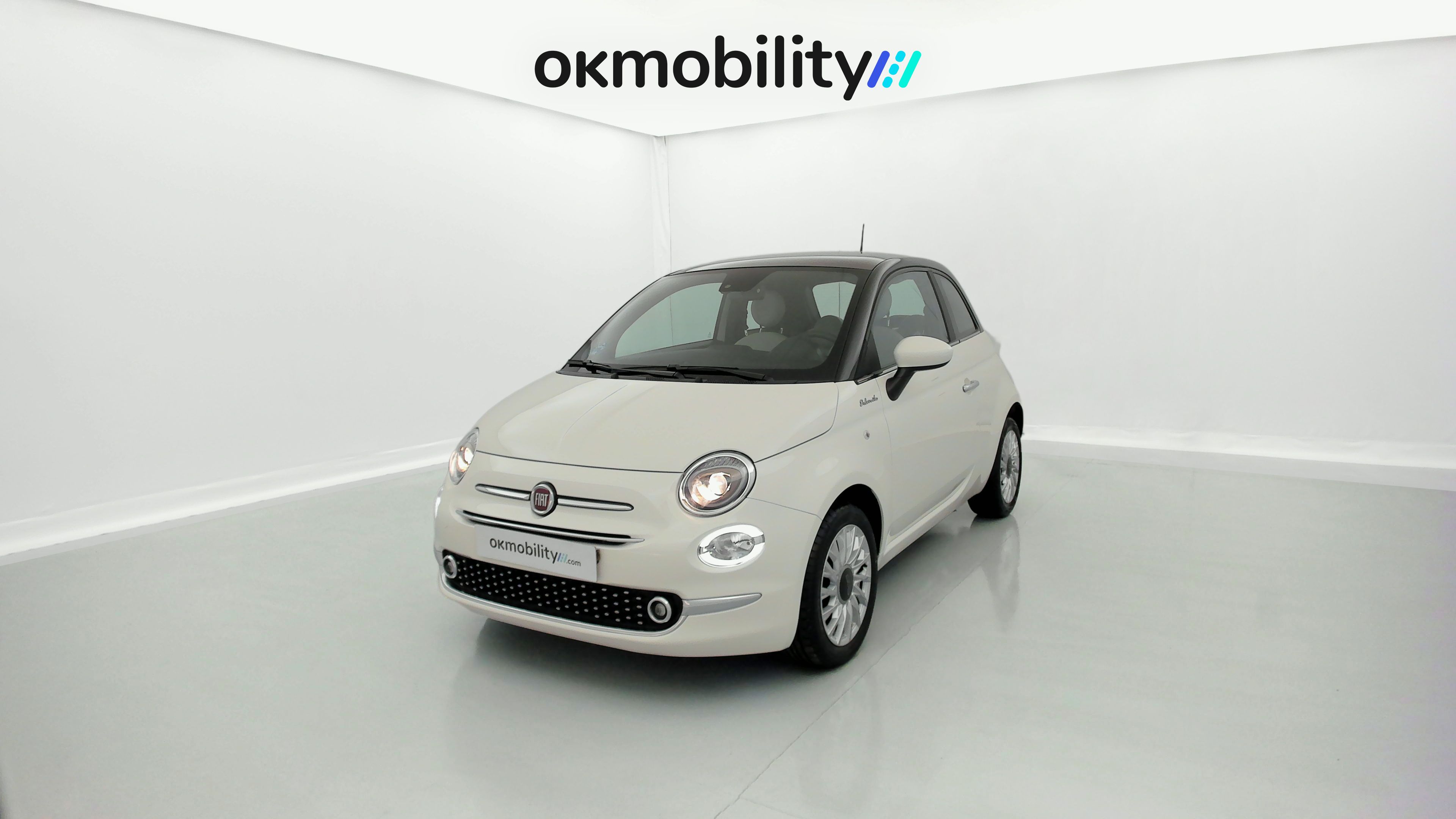 fiat 500 dolcevita 1.0 HYBRID 70 MHEV 2022 bicolor white/black 1
