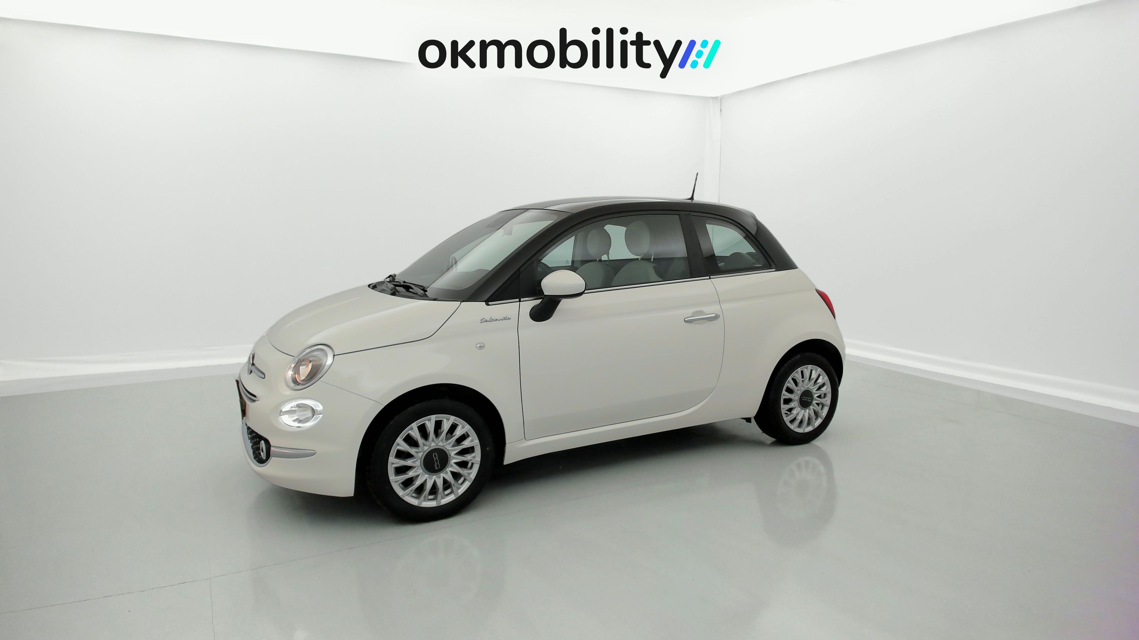 fiat 500 dolcevita 1.0 HYBRID 70 MHEV 2022 bicolor white/black 7