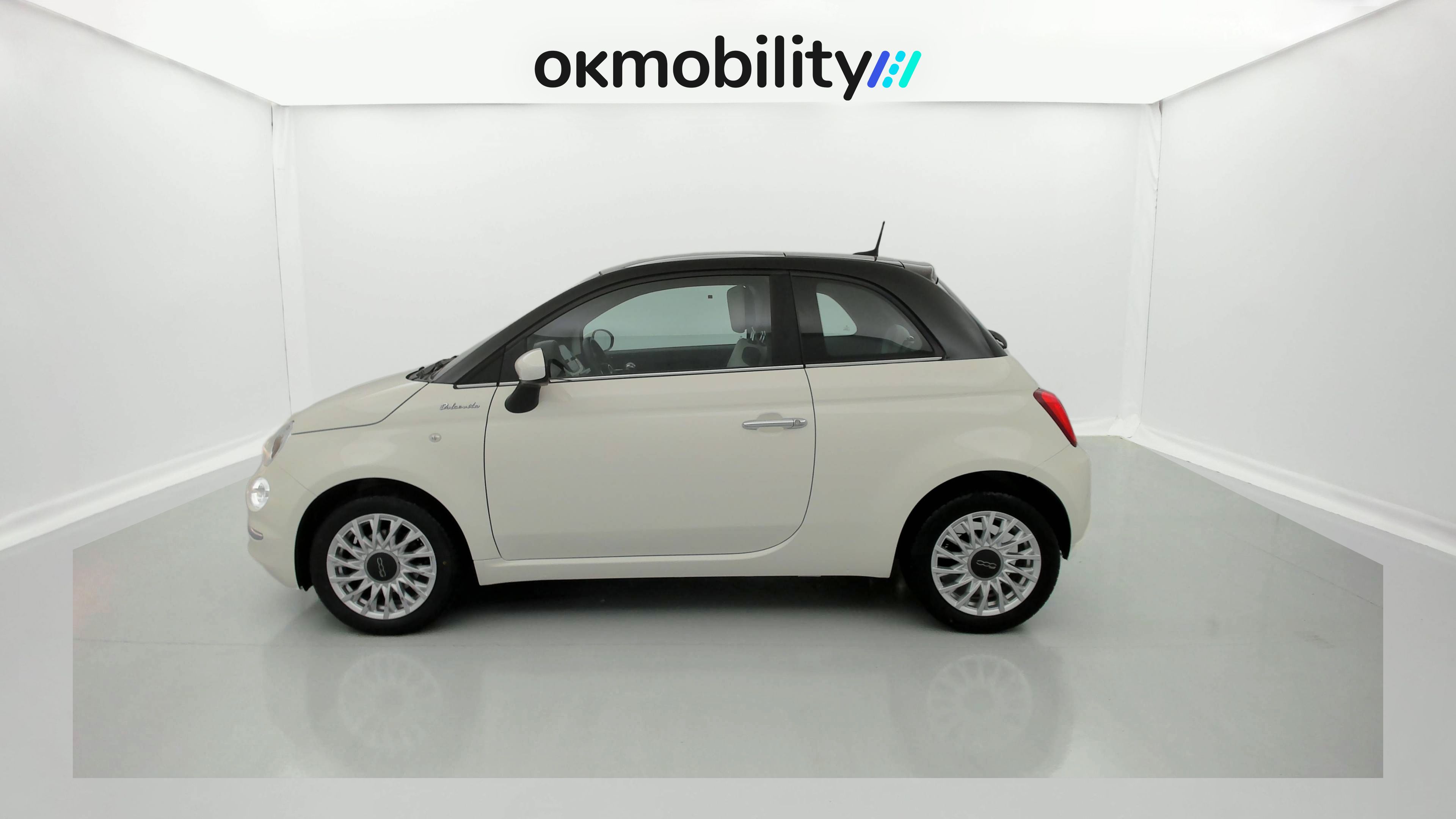 fiat 500 dolcevita 1.0 HYBRID 70 MHEV 2022 bicolor white/black 8