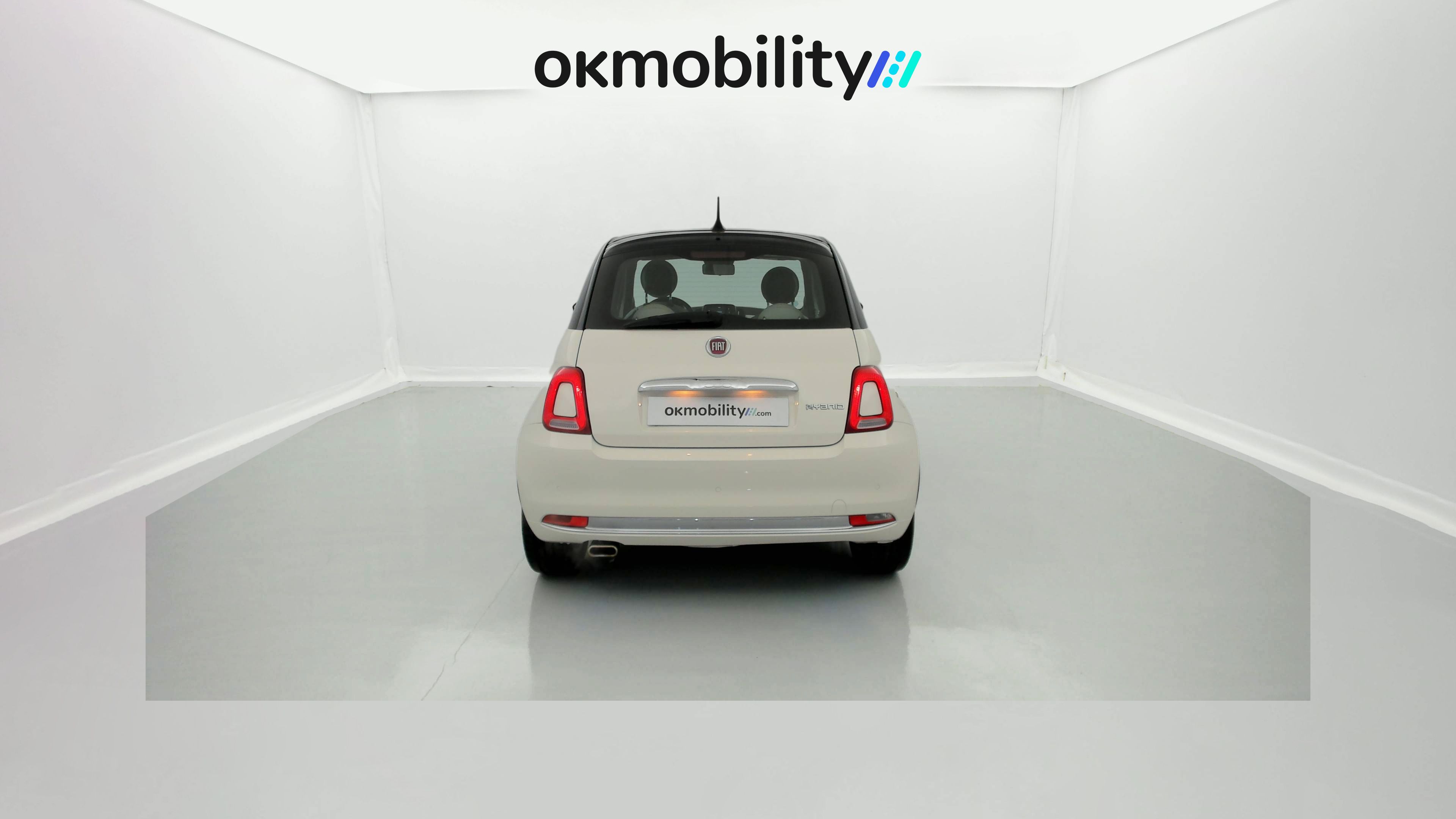 fiat 500 dolcevita 1.0 HYBRID 70 MHEV 2022 bicolor white/black 11