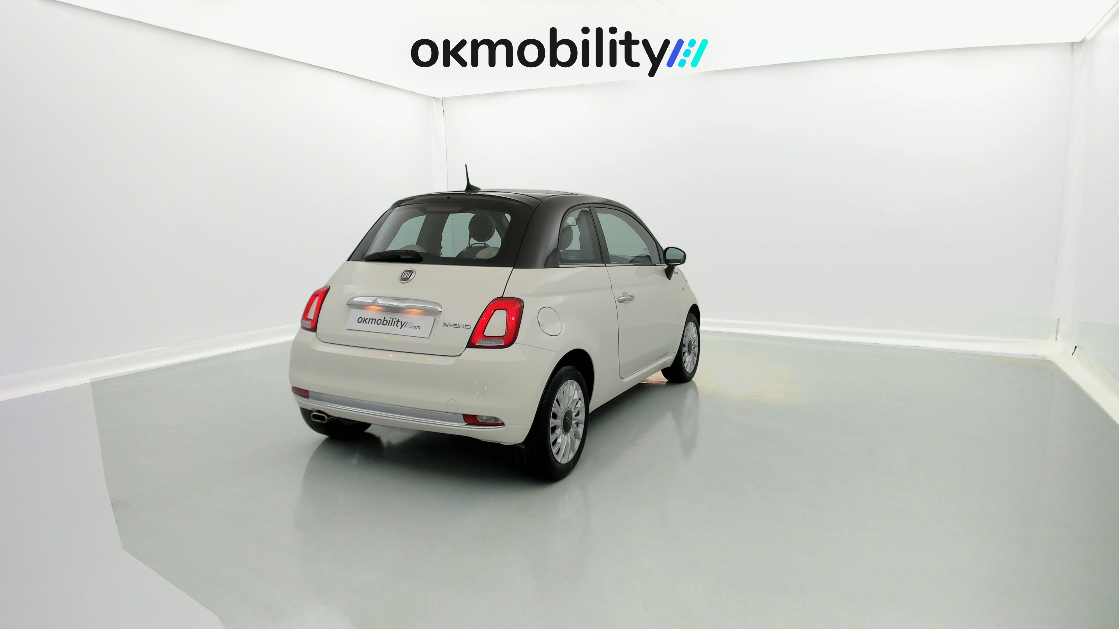 fiat 500 dolcevita 1.0 HYBRID 70 MHEV 2022 bicolor white/black 12
