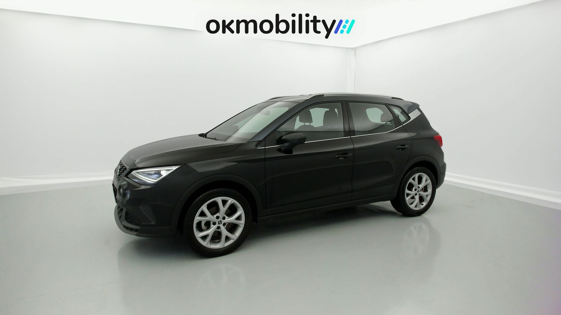 seat arona fr 1.0 TSI 110 2023 midnight schwarz metallic / magnetic grau metallic 5