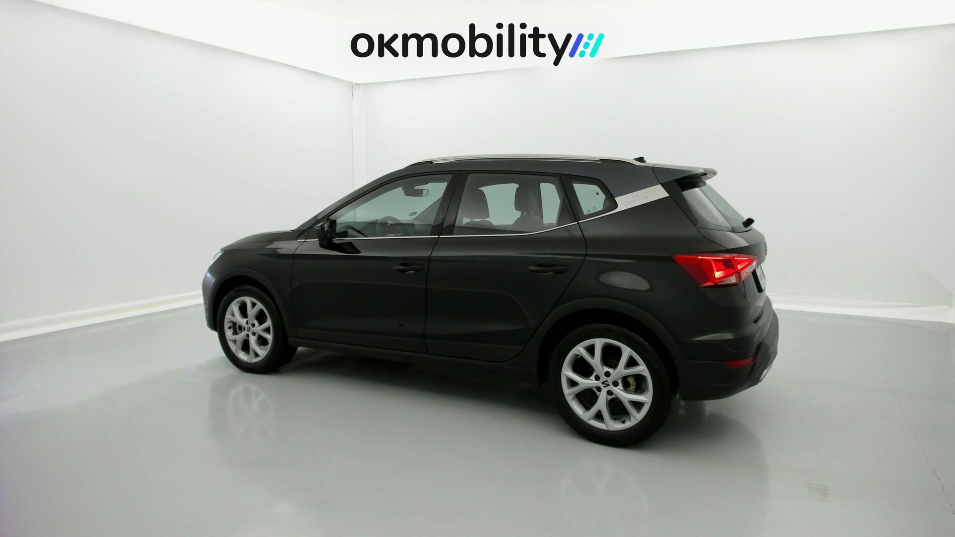 seat arona fr 1.0 TSI 110 2023 midnight schwarz metallic / magnetic grau metallic 8