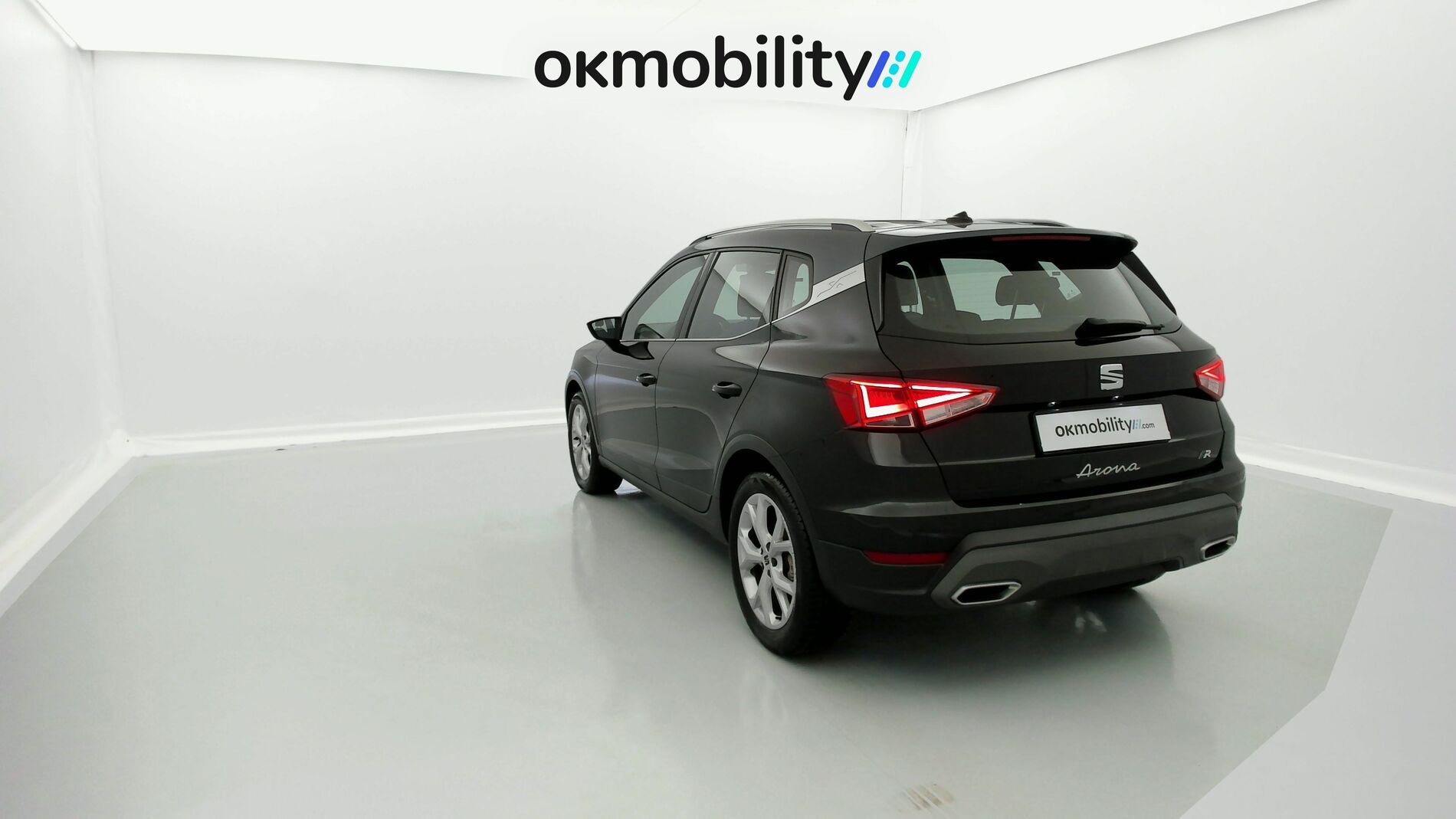 seat arona fr 1.0 TSI 110 2023 midnight schwarz metallic / magnetic grau metallic 9