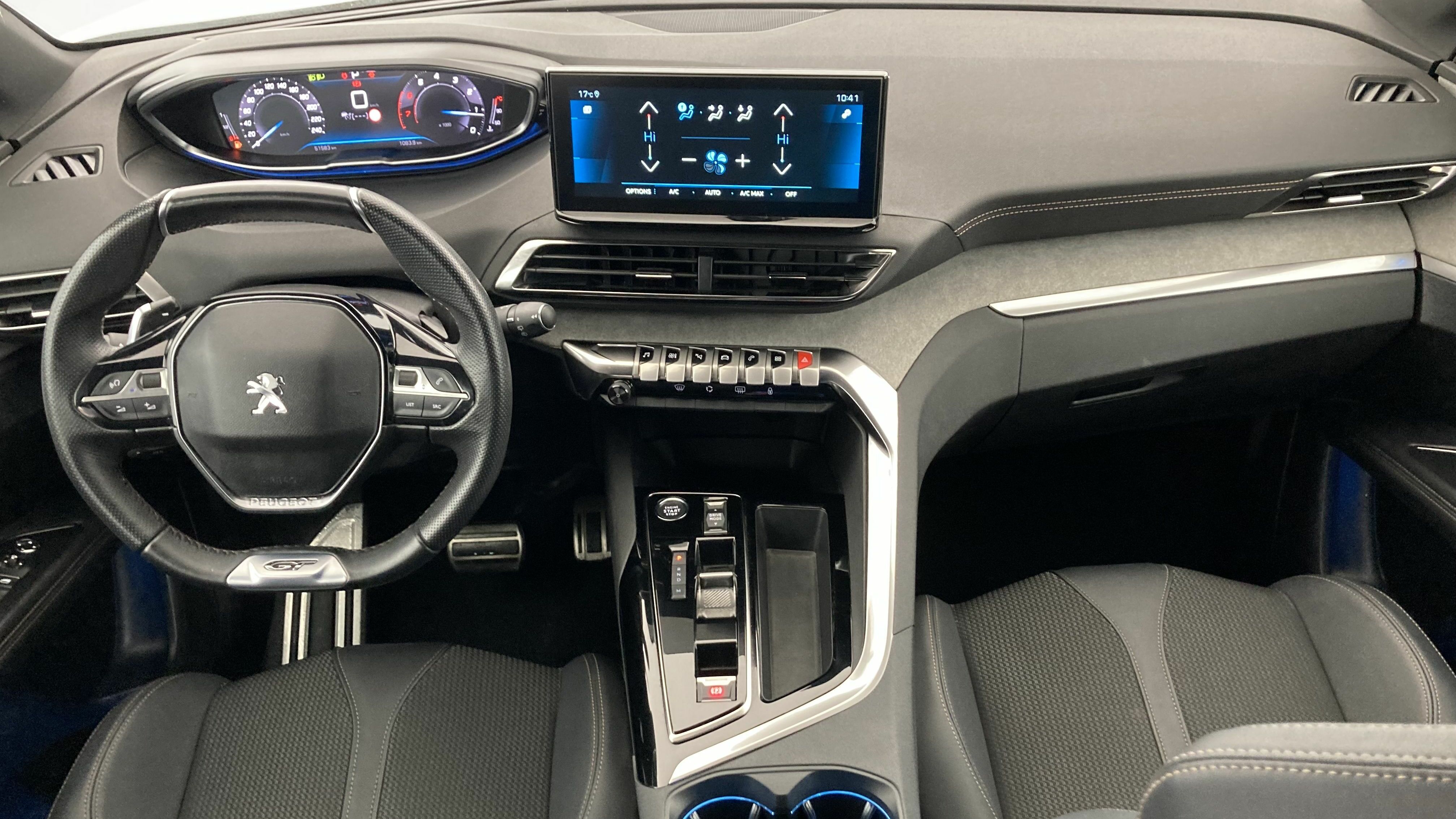peugeot 3008 gt 1.2 PURETECH 130 EAT 2023 blanco nacarado 13