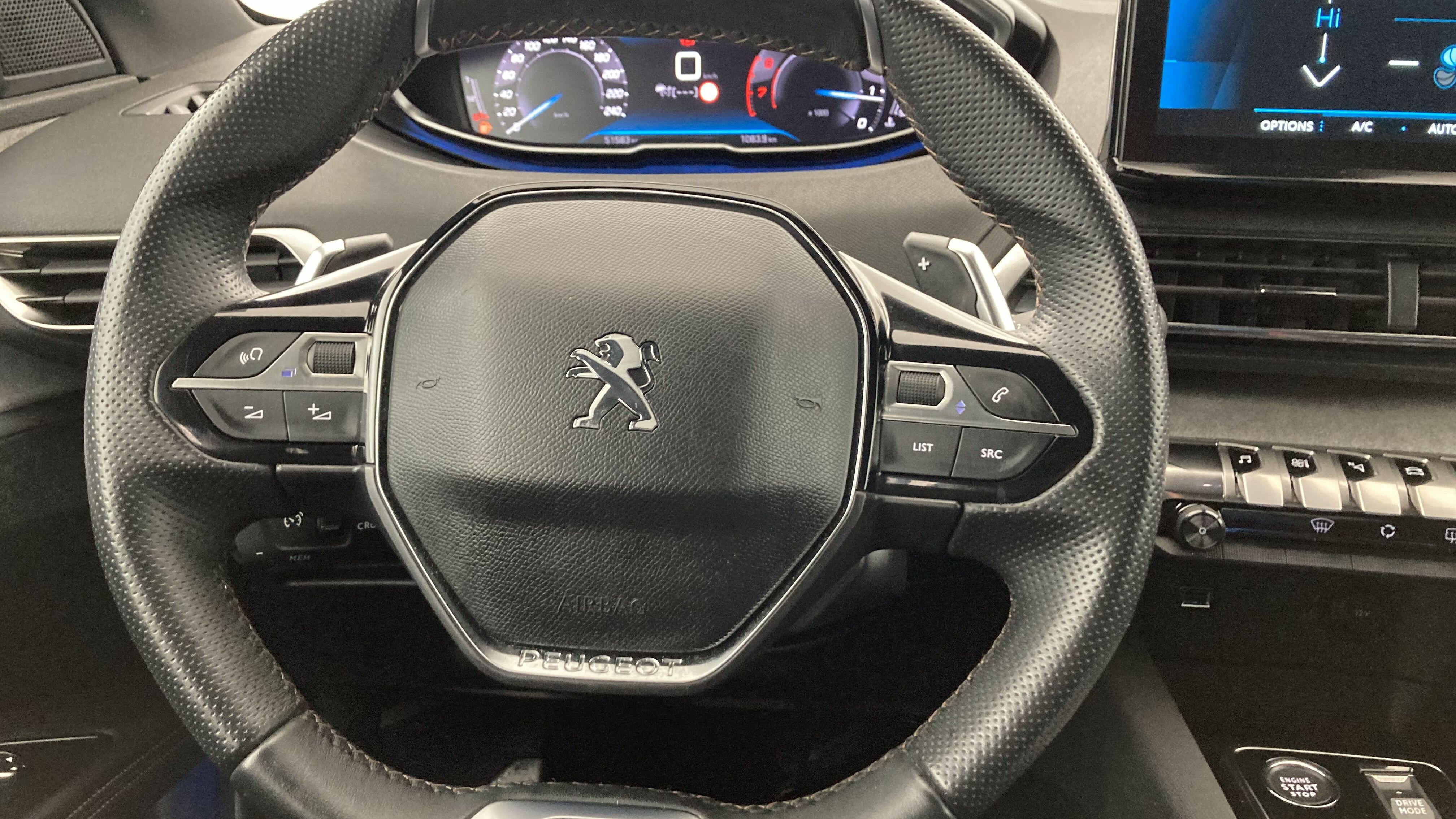 peugeot 3008 gt 1.2 PURETECH 130 EAT 2023 blanco nacarado 14