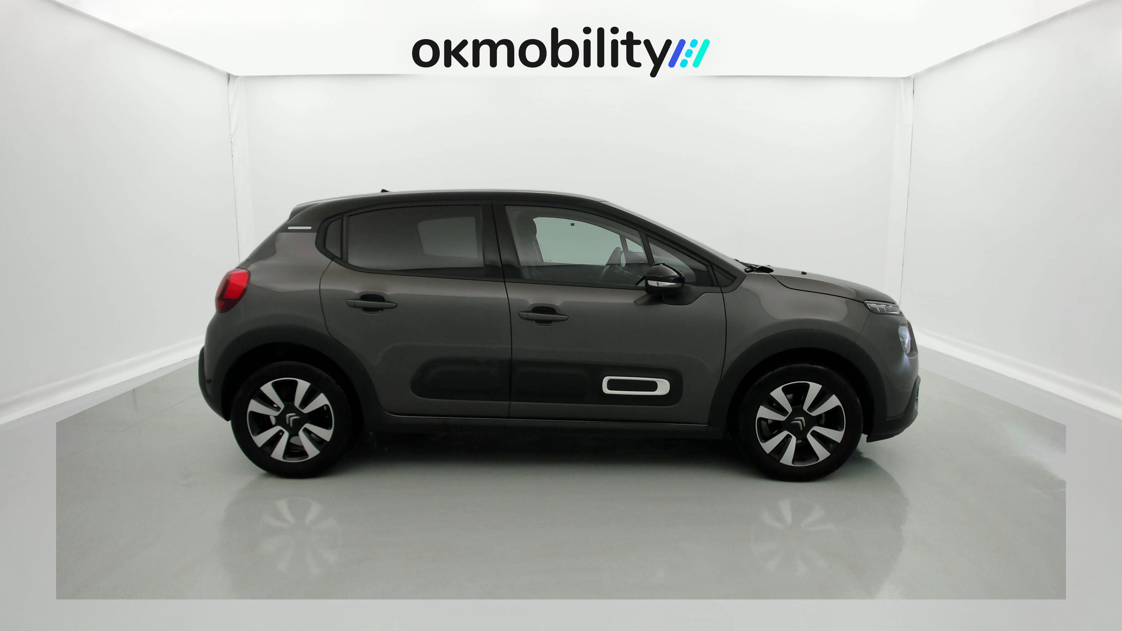 citroen c3 origin max 1.2 PURETECH 83 2024 gris platino 2