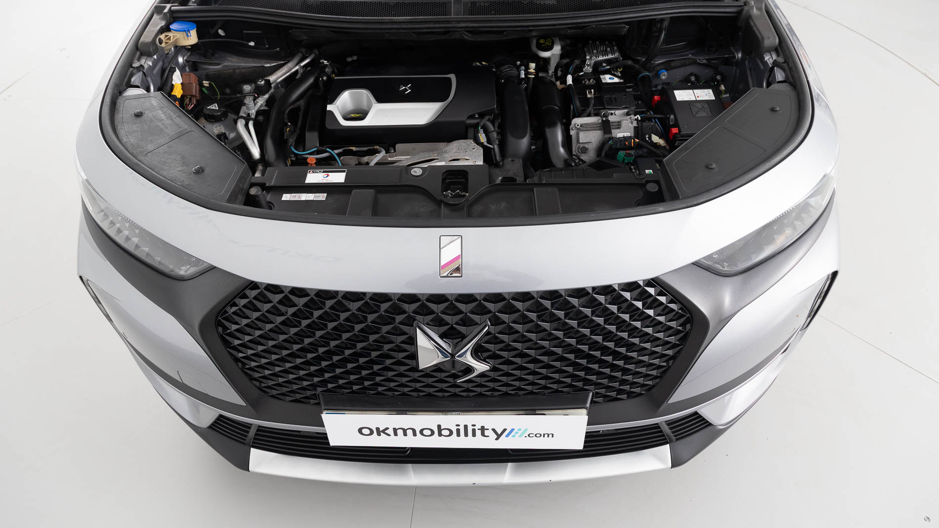ds ds7 crossback performance line + E-TENSE 300 CA 2021 gris artense 37