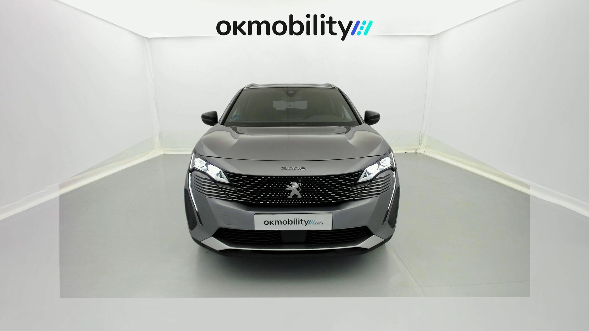 peugeot 3008 gt pack 1.6 HYBRID 300 EAT PHEV 2022 gris artense / negro 3