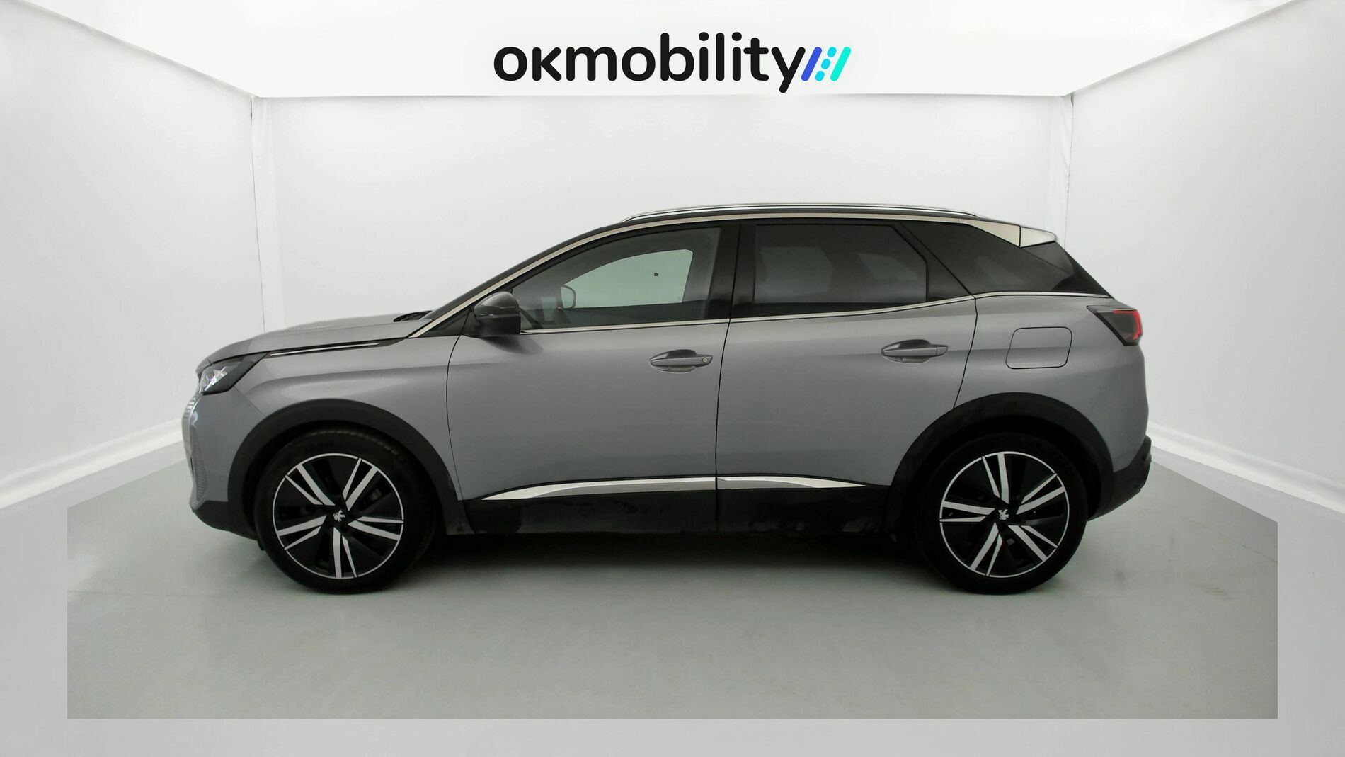 peugeot 3008 gt pack 1.6 HYBRID 300 EAT PHEV 2022 gris artense / negro 5