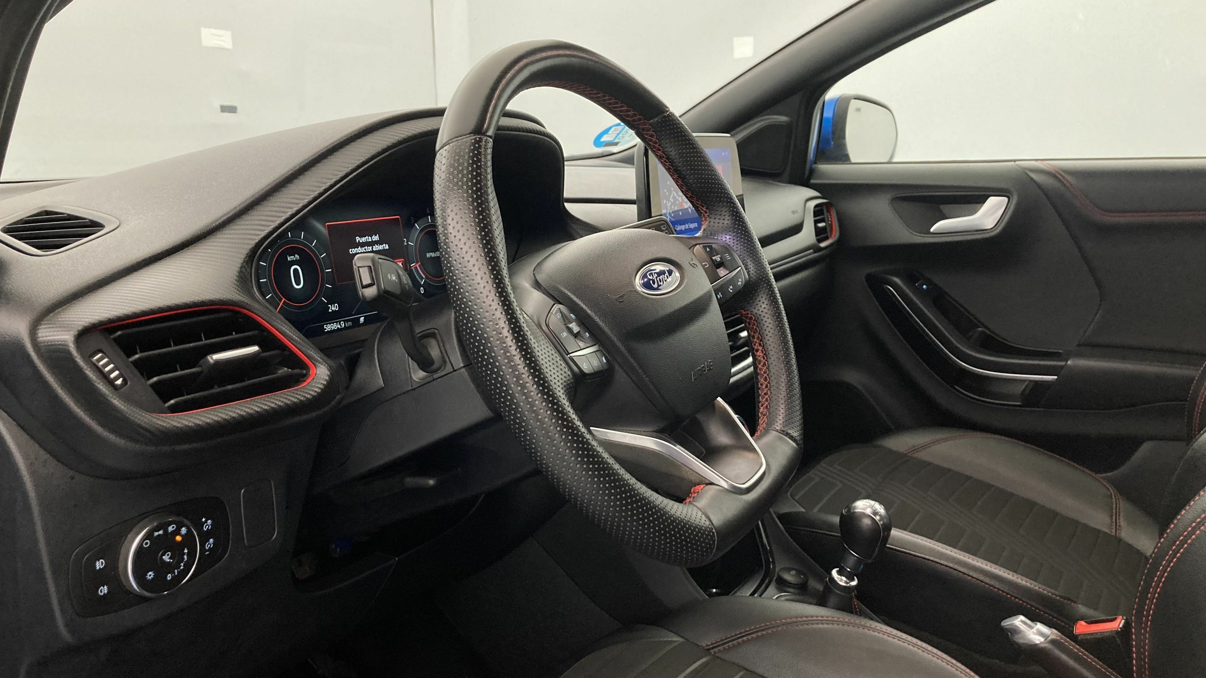 ford puma st-line x 1.0 ECOBOOST 125 MHEV 2024 azul desert island 15