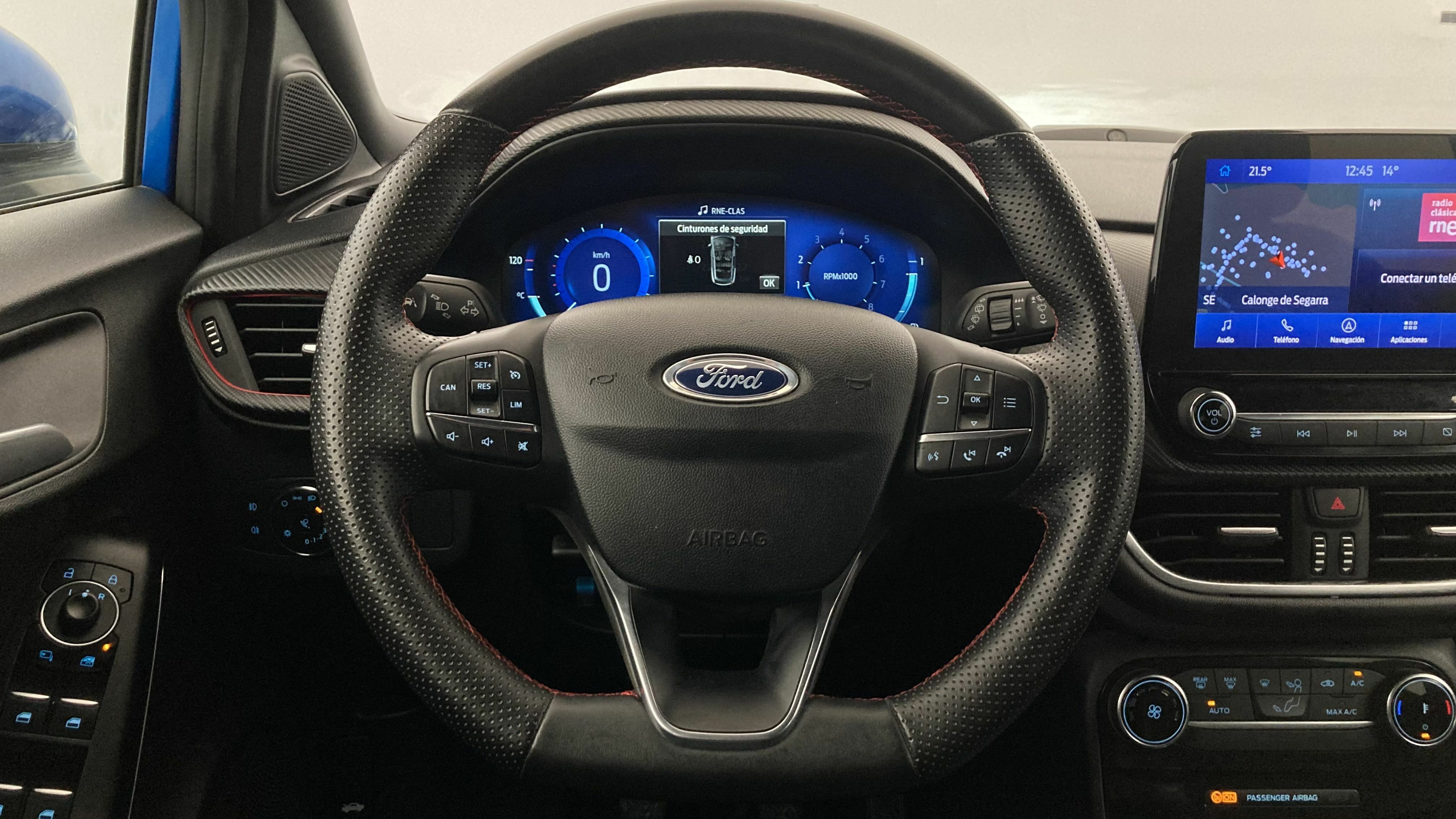 ford puma st-line x 1.0 ECOBOOST 125 MHEV 2024 azul desert island 17